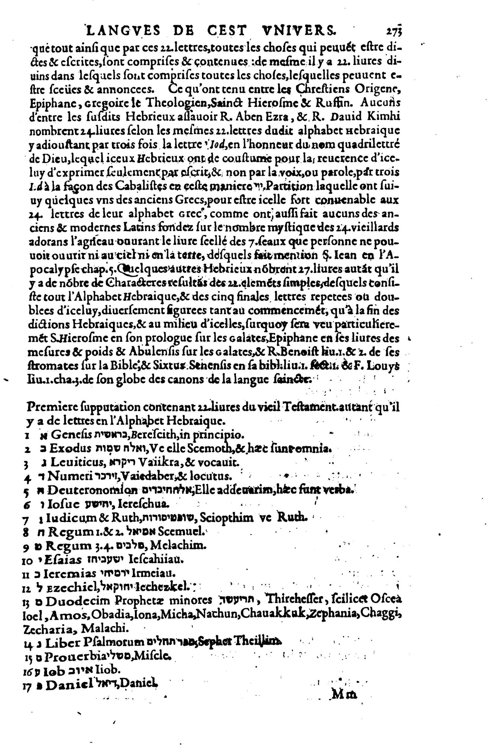 1619 - SHC - Trésor de l’histoire des langues de cet univers - BSB Munich 1619 - SHC - Trésor de l’histoire des langues de cet univers - BSB Munich