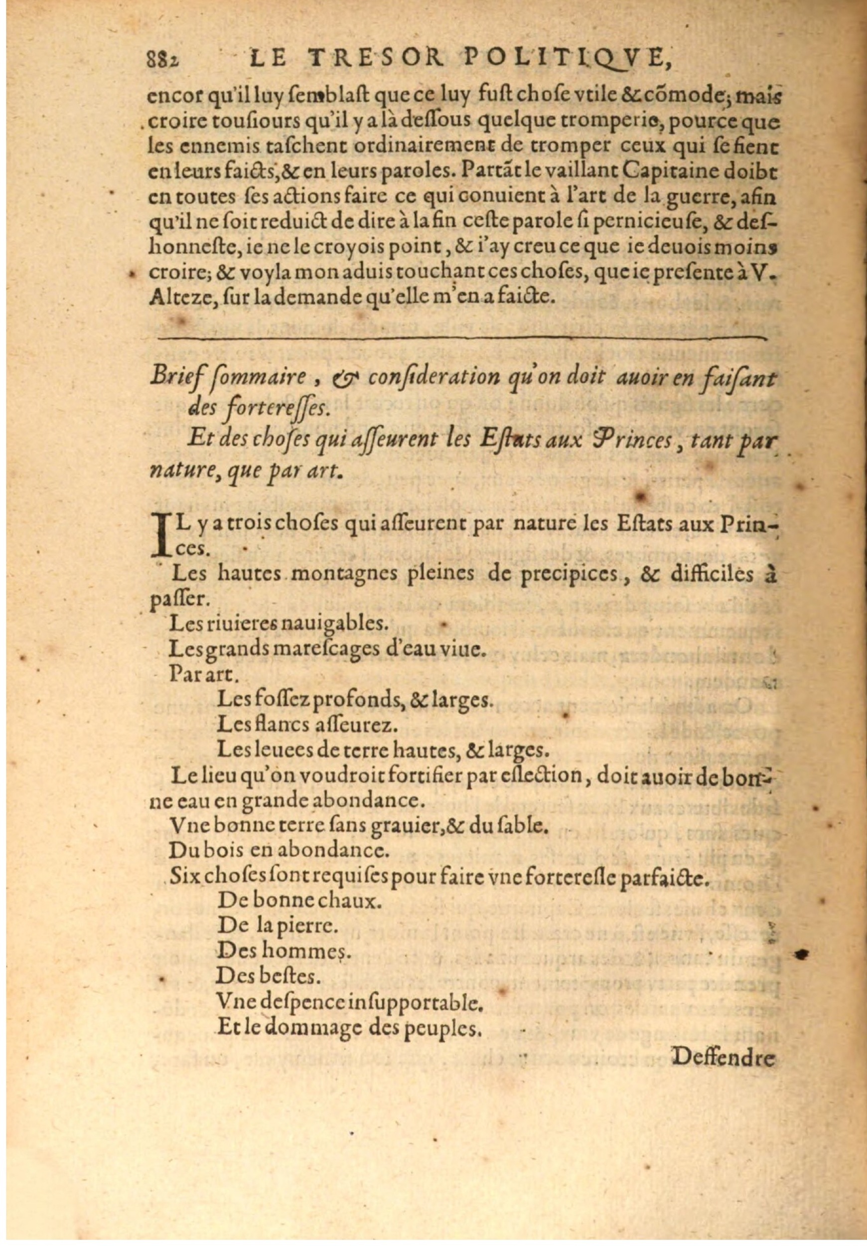1608 - Nicolas Du Fossé - Trésor politique - BSB Munich 1608 - Nicolas Du Fossé - Trésor politique - BSB Munich