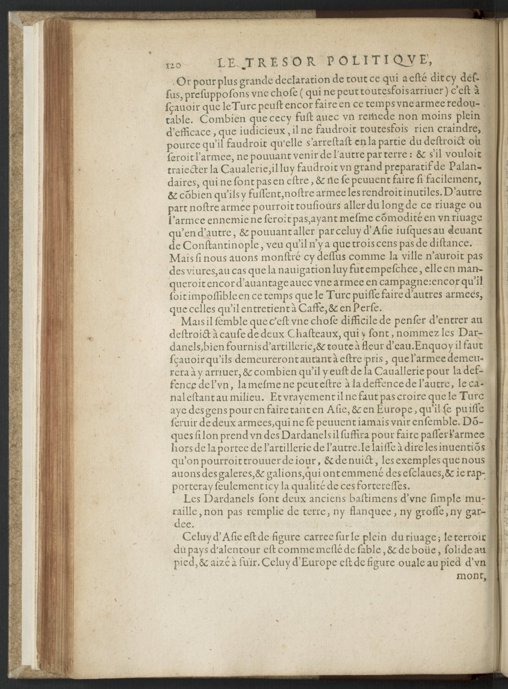1608 - Nicolas Du Fossé - Trésor politique - BnF Tolbiac