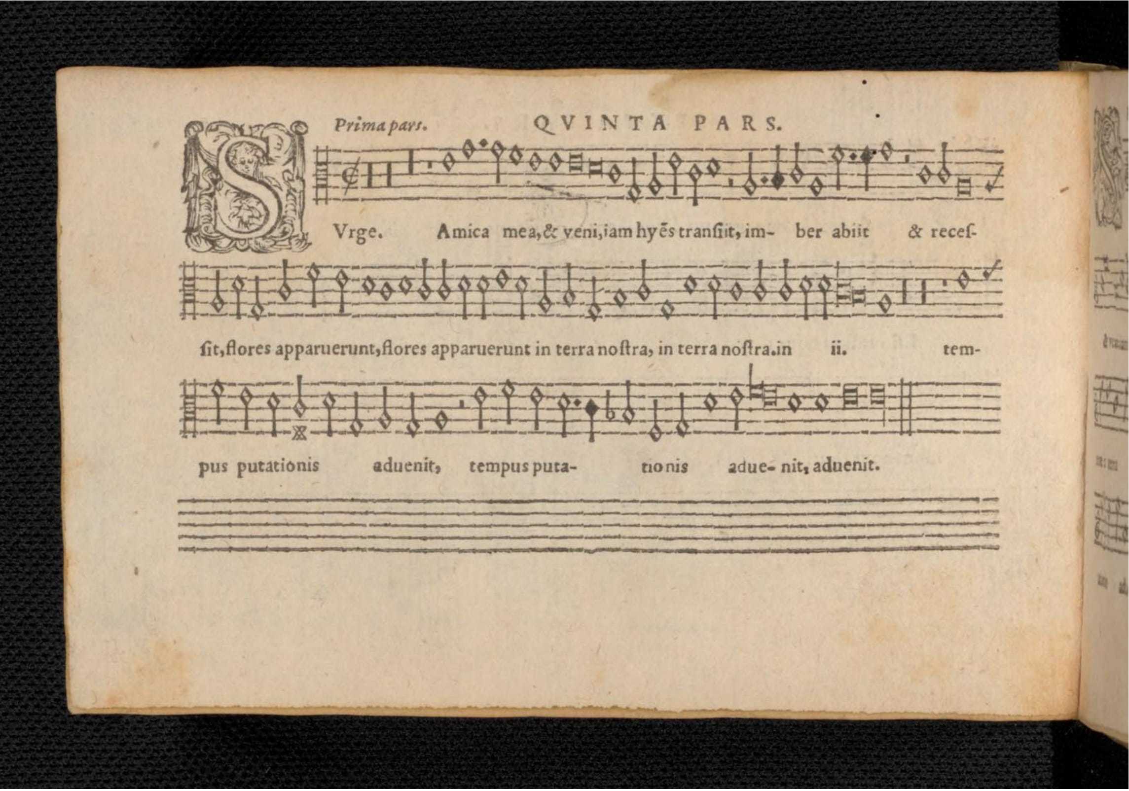 1576 - [Pierre de Saint-André] - Trésor de musique d’Orlande de Lassus Quinta et Sexta pars - KBR Bruxelles