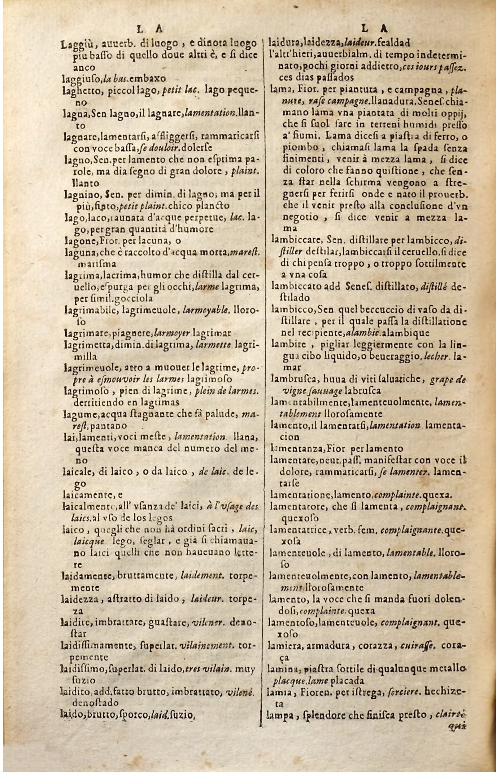 1627 - Jacques Crespin - Trésor des trois langues (Troisième partie) - Regensburg