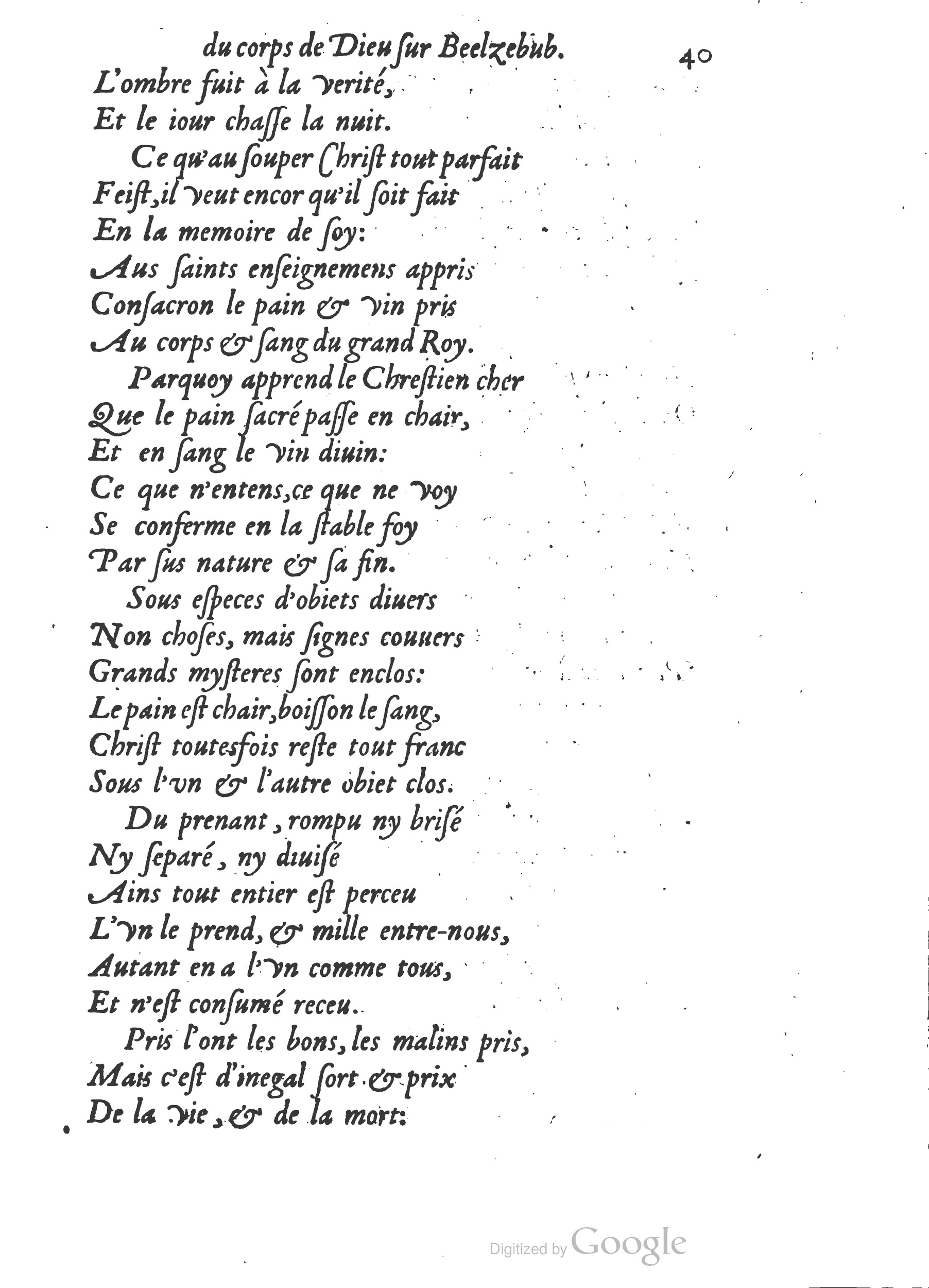 1578 - Nicolas Chesneau - Trésor et entière histoire de la triomphante victoire du corps de Dieu sur l’esprit malin - British Library 1578 - Nicolas Chesneau - Trésor et entière histoire de la triomphante victoire du corps de Dieu sur l’esprit malin - British Library