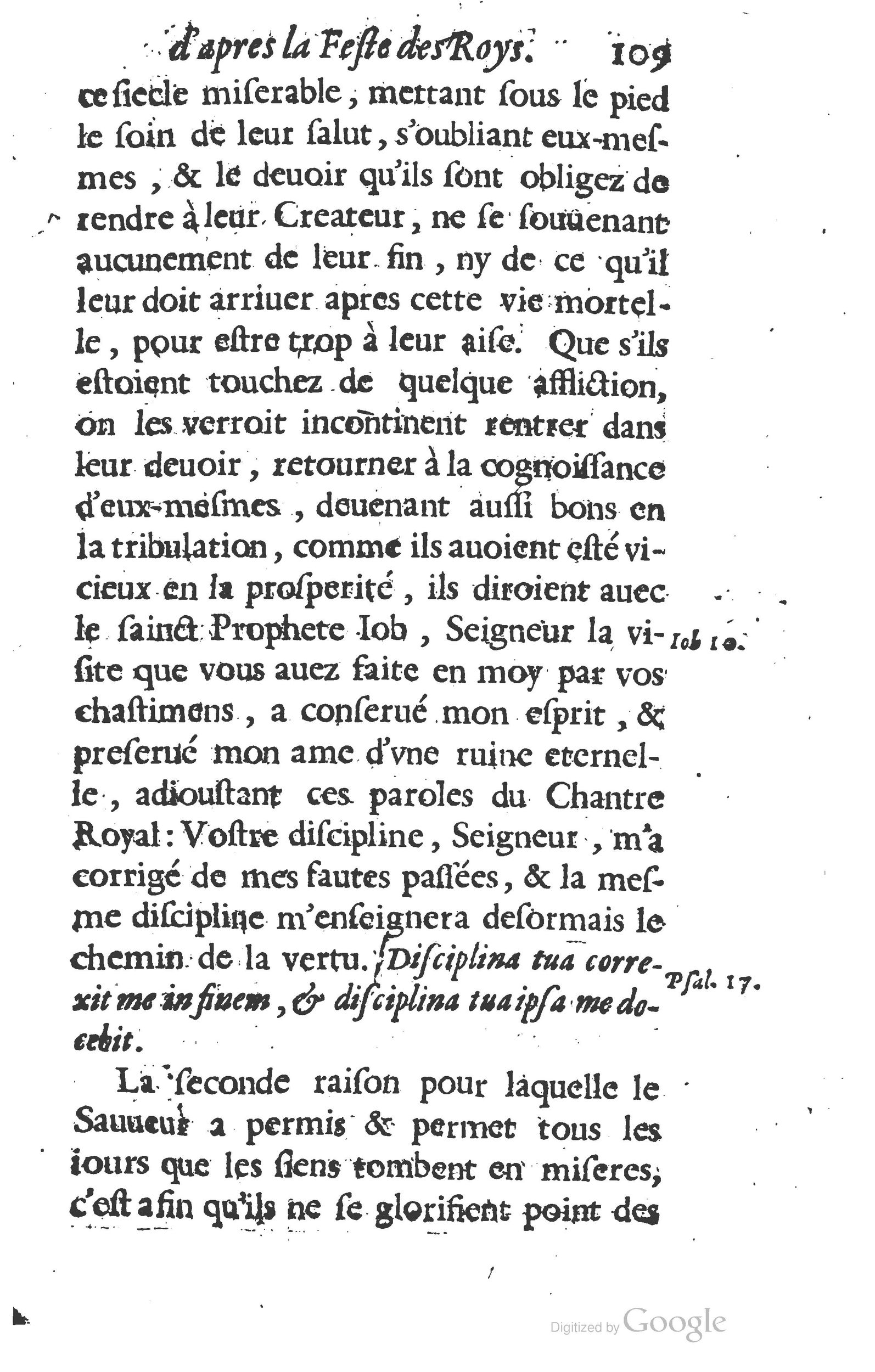 1629 - Manassés de Préaulx - Sermons ou Trésors de la piété chrétienne - BM Lyon