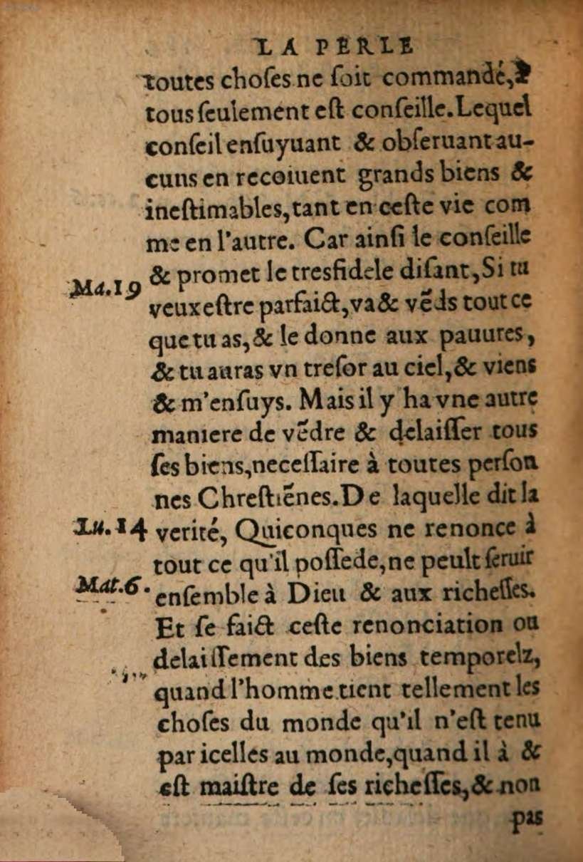 1548 - René Avril et Vivant Gaulterot - Perle précieuse évangélique et Trésor divin - BSB Munich