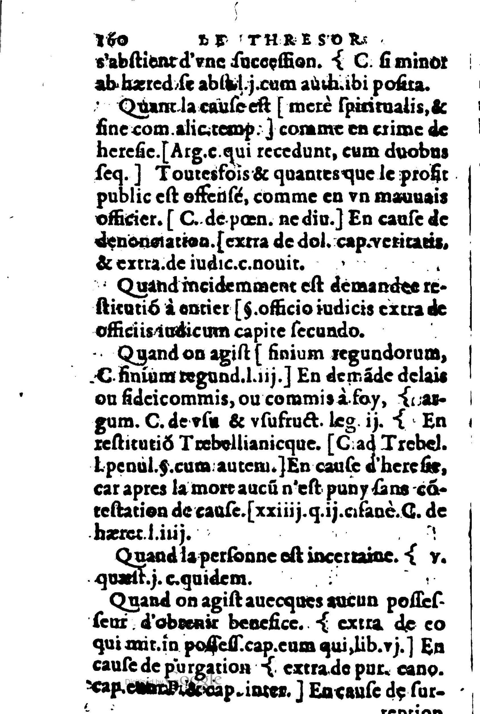 1605 - Pierre Rigaud - Trésor de pratique pour les juges - BM Lyon 1605 - Pierre Rigaud - Trésor de pratique pour les juges - BM Lyon