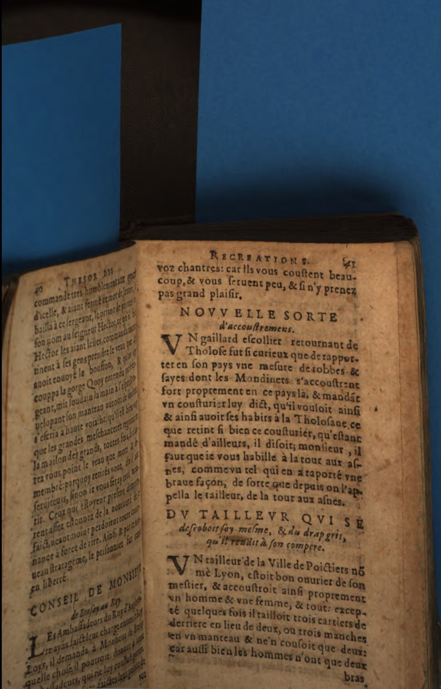1616 - Balthazar Bellère - Trésor des récréations - BSB 1616 - Balthazar Bellère - Trésor des récréations - BSB