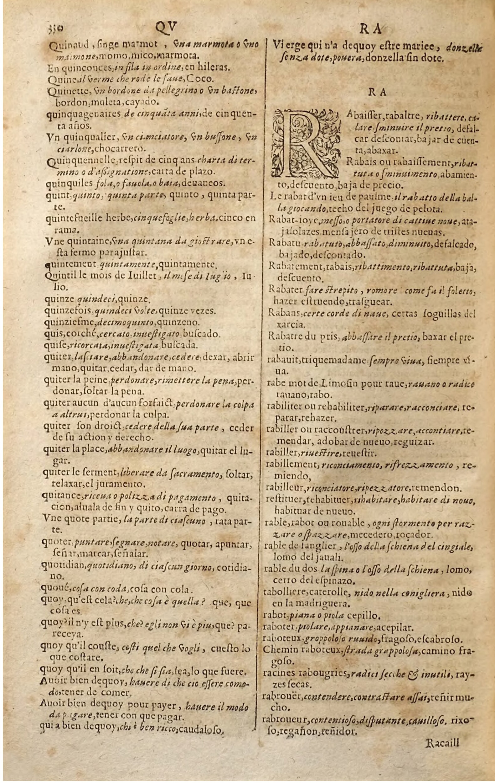 1627 - Jacques Crespin - Trésor des trois langues (Seconde partie) - Regensburg