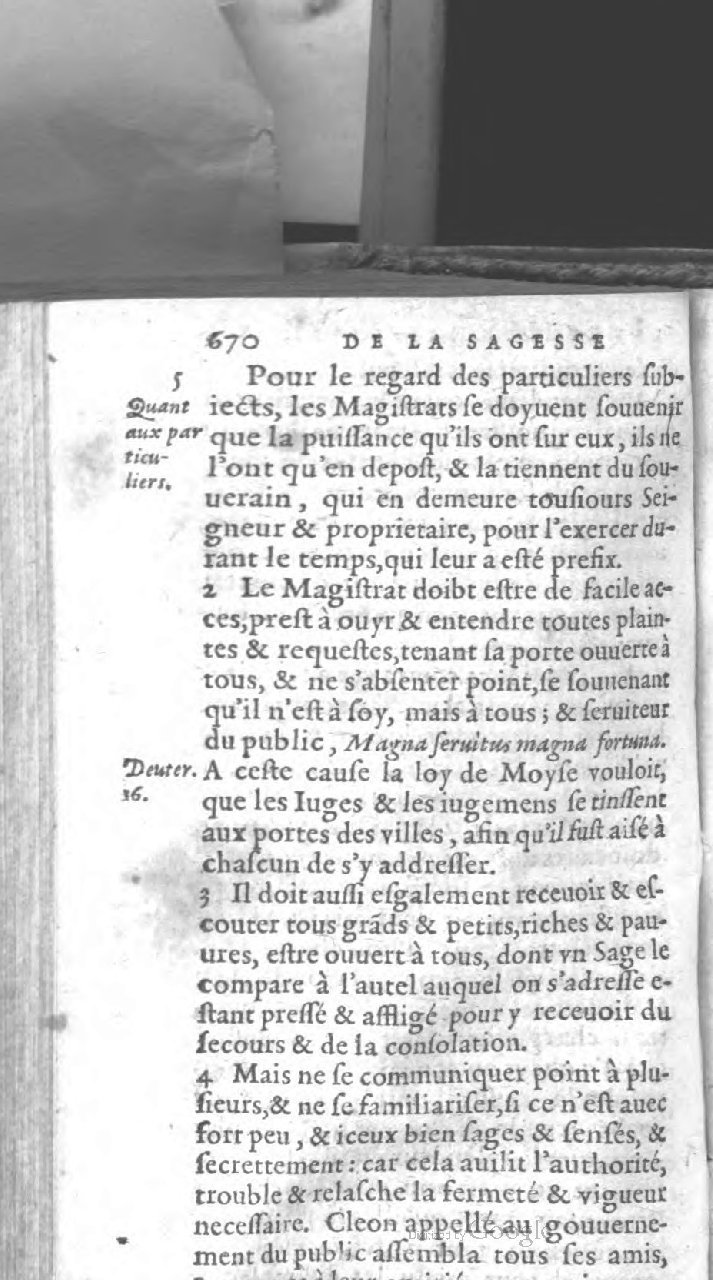 1606 - François Lefebvre - Trésor de la sagesse - BCU Lausanne