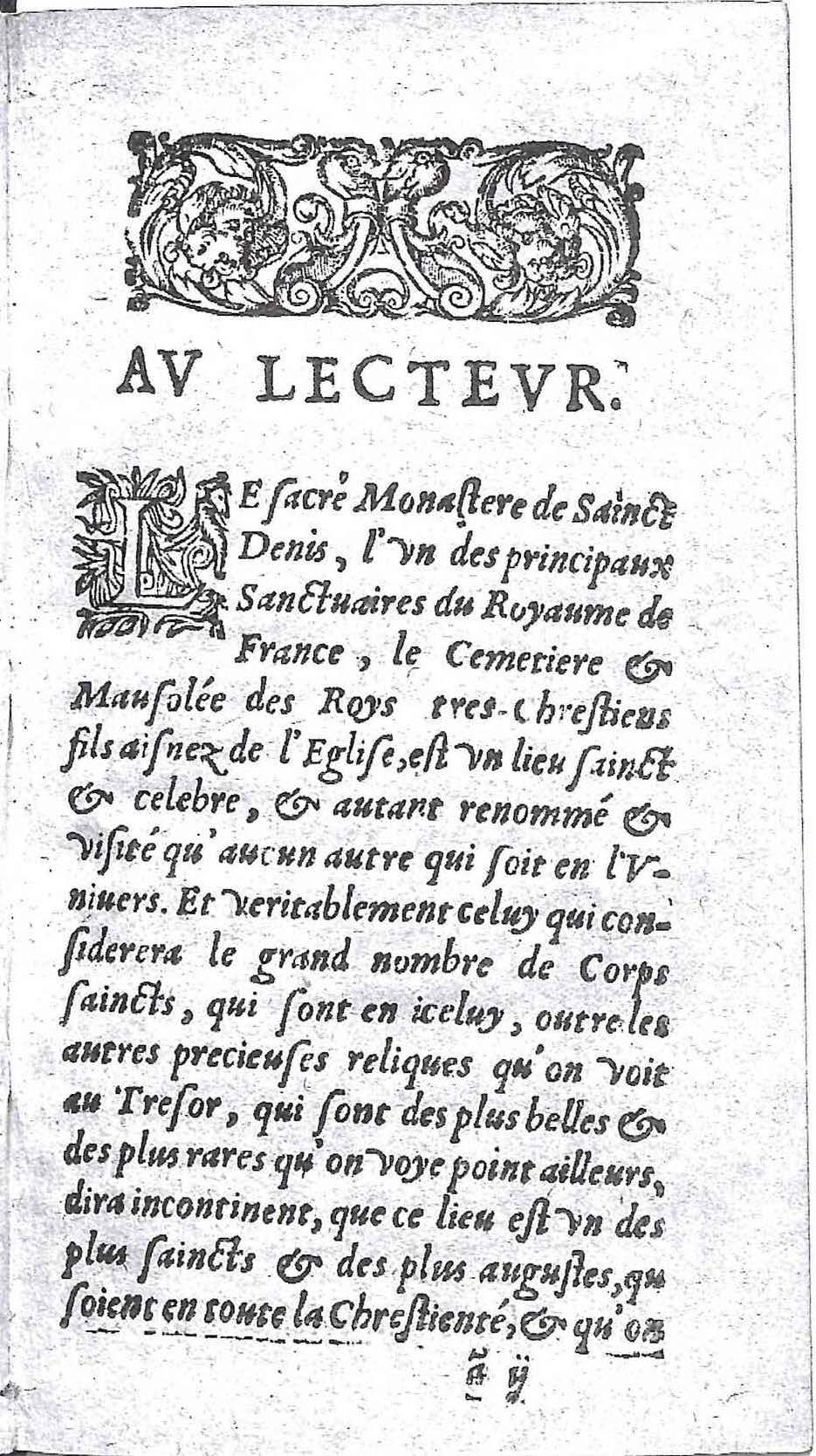 1636 - Jean Billaine - Trésor sacré ou inventaire des saintes reliques - Vatican Apostolic Library