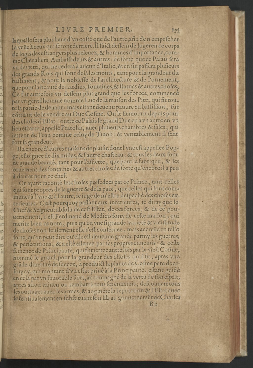 1608 - Nicolas Du Fossé - Trésor politique - BnF Tolbiac