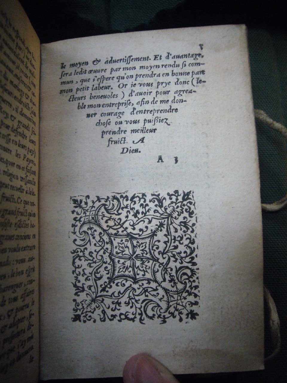 1567 - Jean Pygot - Trésor des Amadis - BnF Arsenal