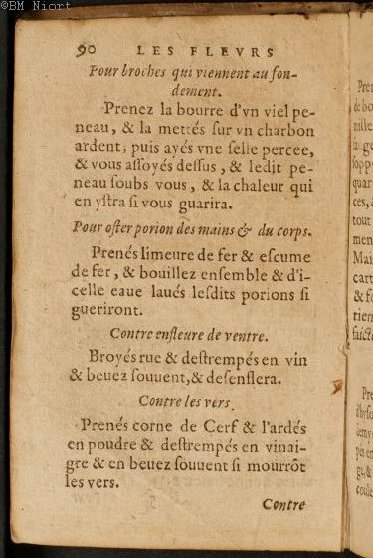 1586 - Benoît Rigaud - Trésor des fleurs et secrets de médecine - Université Paris Cité