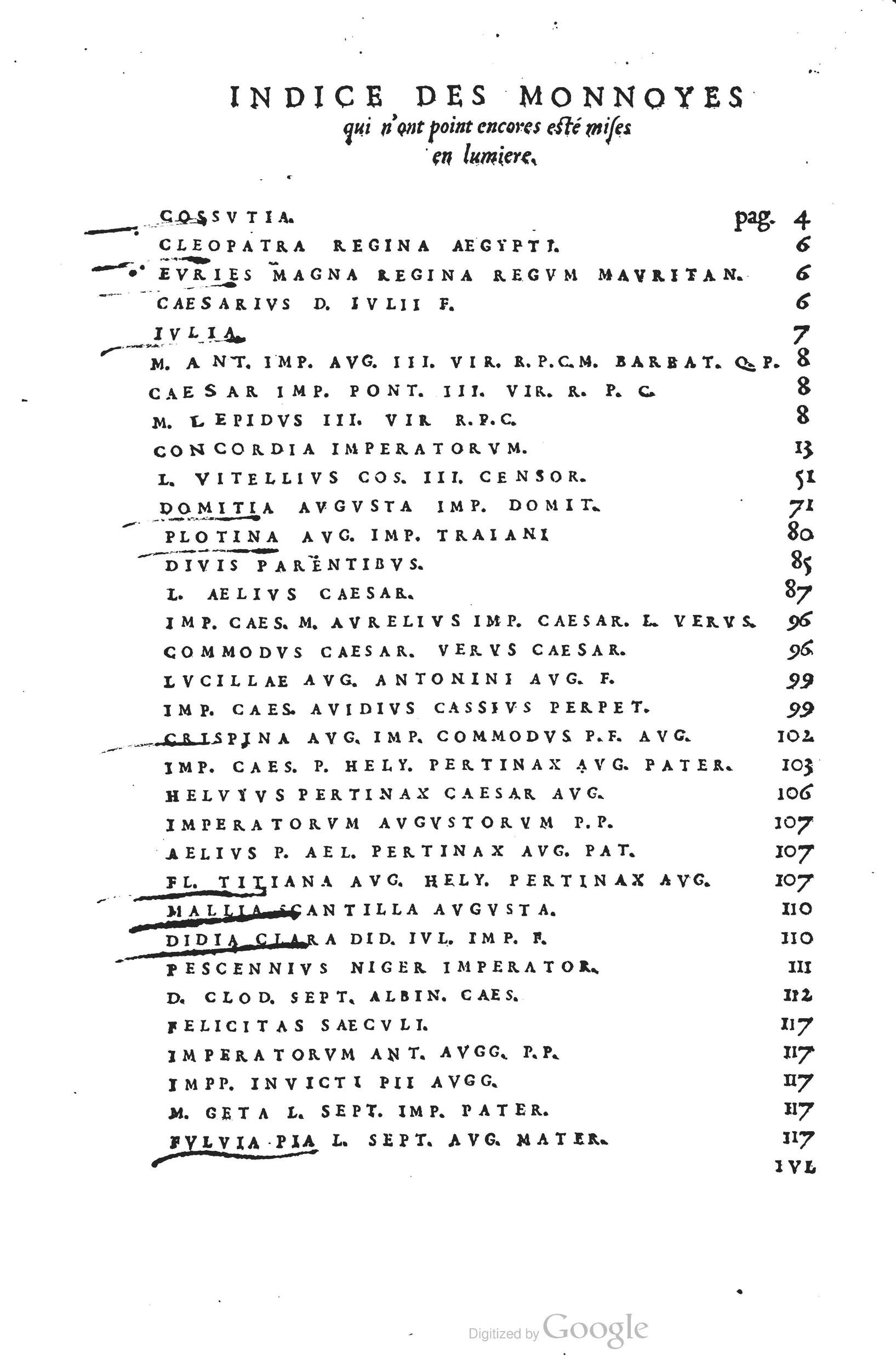 1553 - Jacopo Strada et Thomas Guérin - Épitome du Trésor des antiquités - Prague