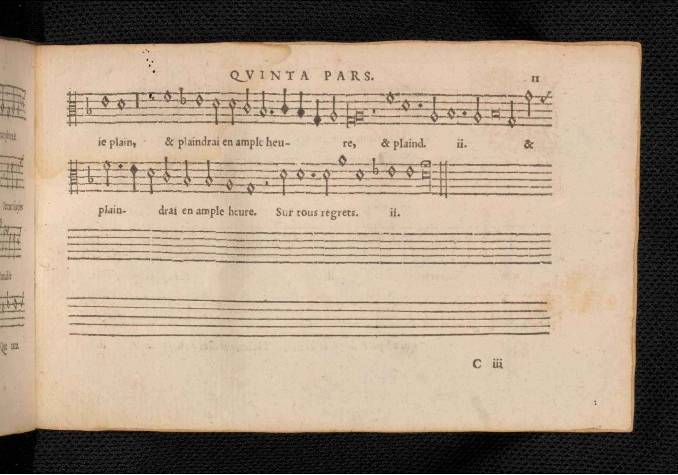1576 - [Pierre de Saint-André] - Trésor de musique d’Orlande de Lassus Quinta et Sexta pars - KBR Bruxelles
