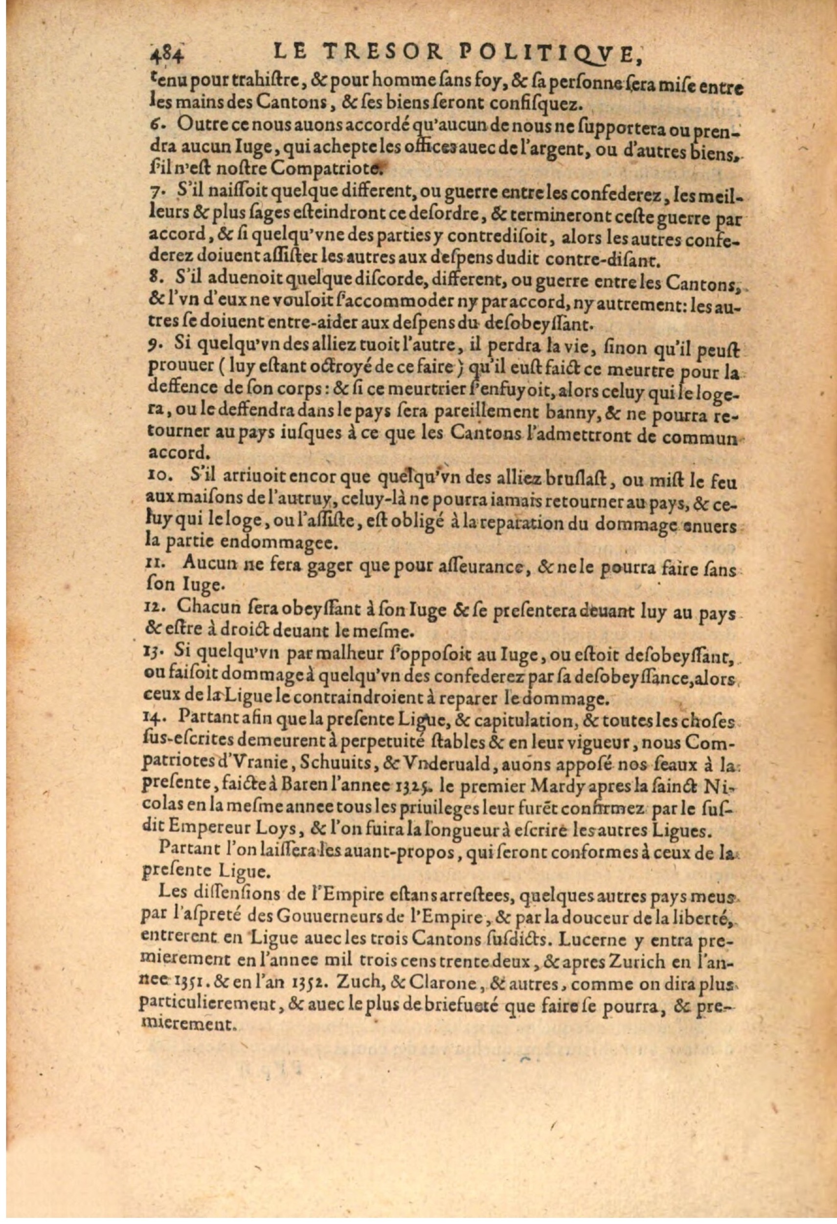 1611 - Pierre Chevalier - Trésor politique - BSB Munich