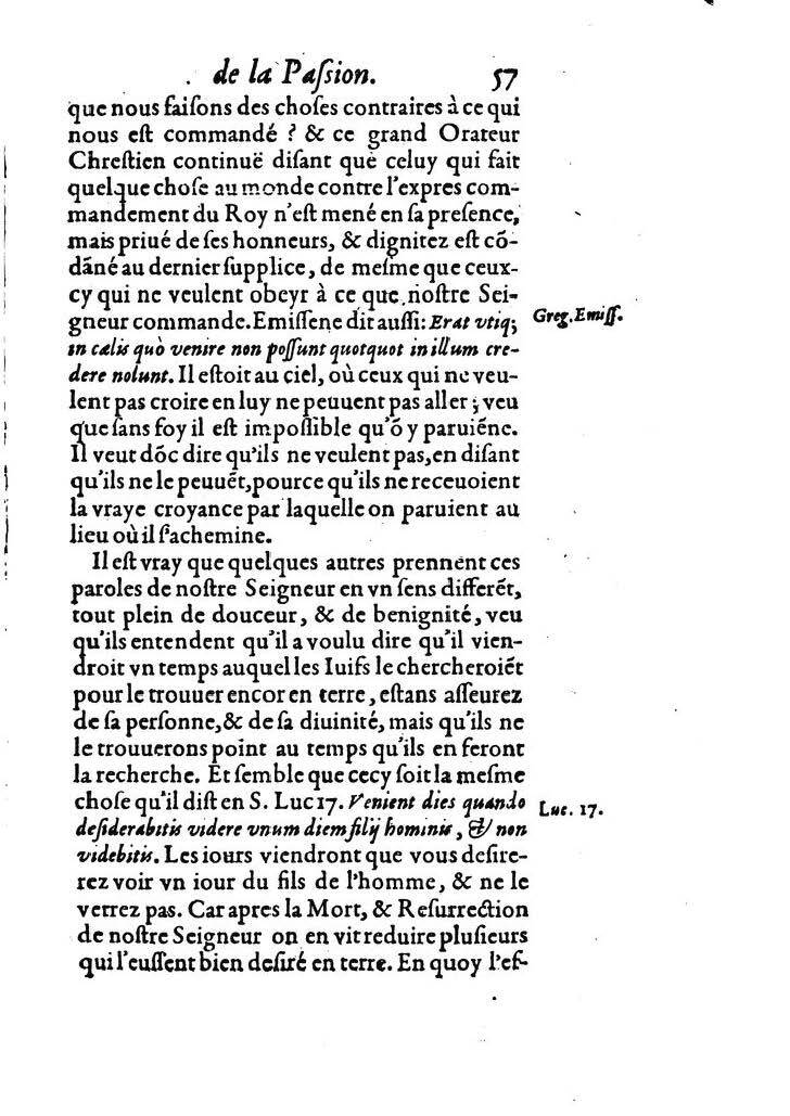 1607 - Nicolas Du Fossé - Trésor quadragésimal - T 02 - BM Lyon