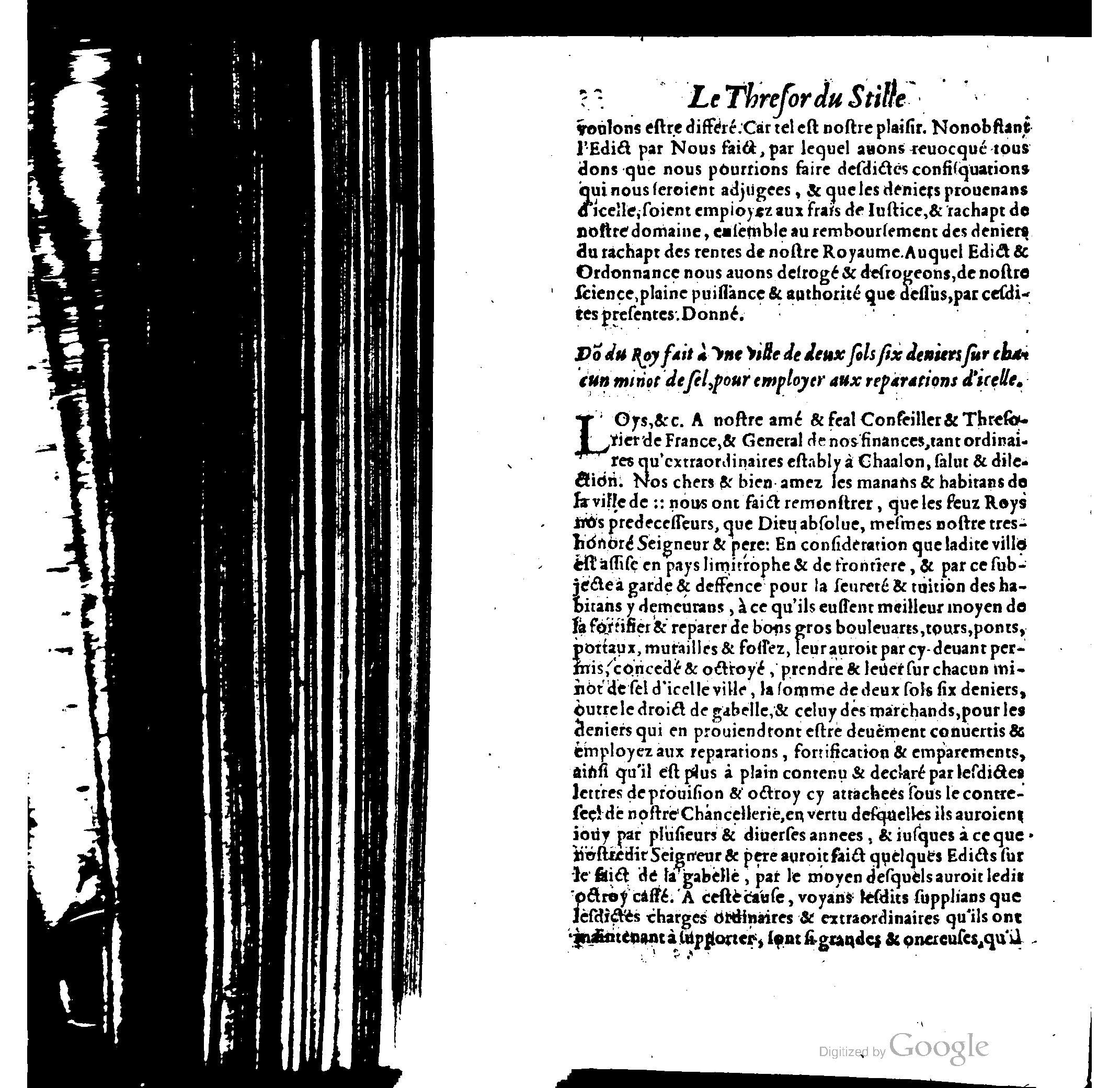 1614 - Jean Richer - Trésor du nouveau style et protocole de la chancellerie de France - BSB Munich