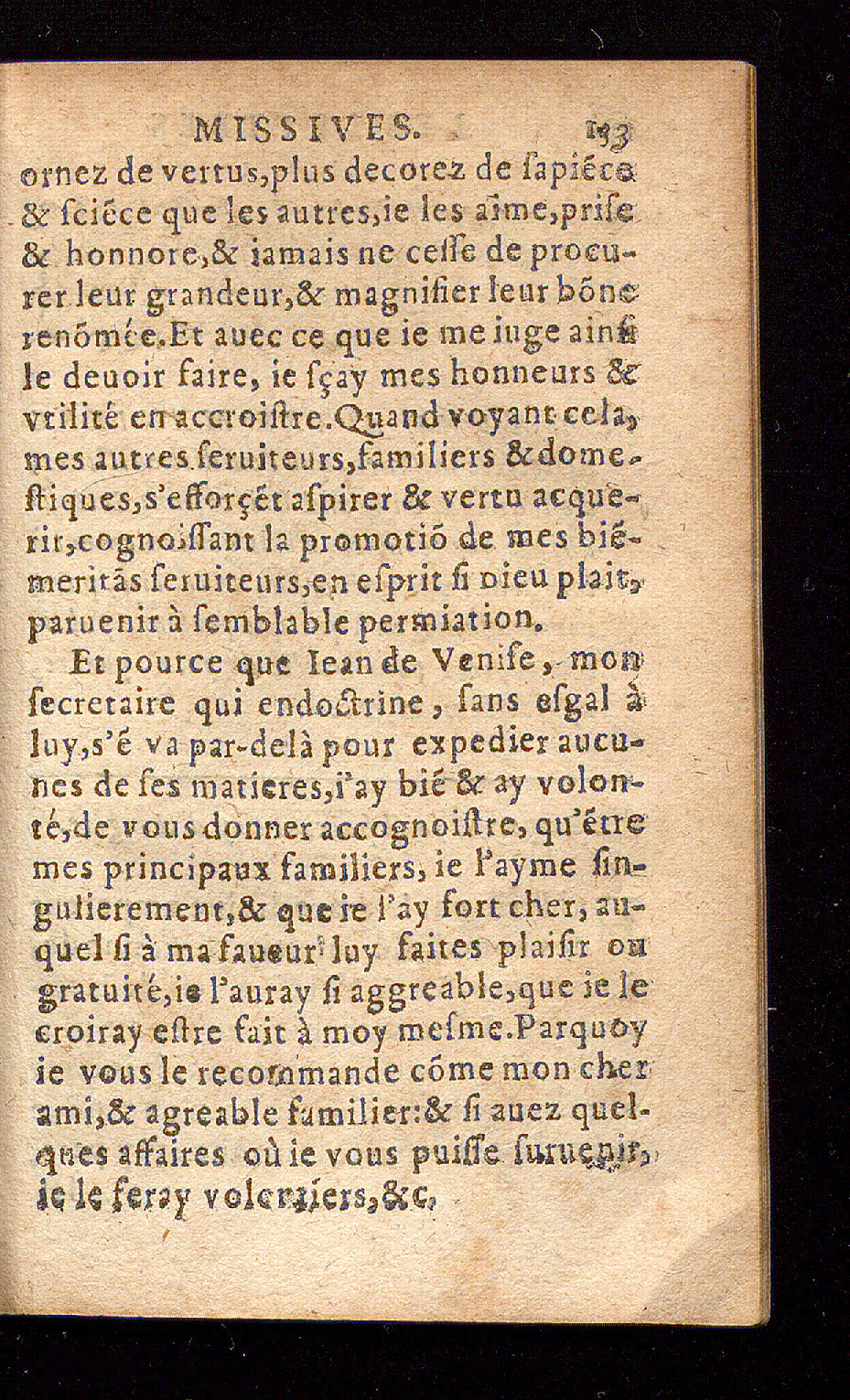 1614 - Barthélemy Vincent - Élite et Trésor des lettres missives - Bâle