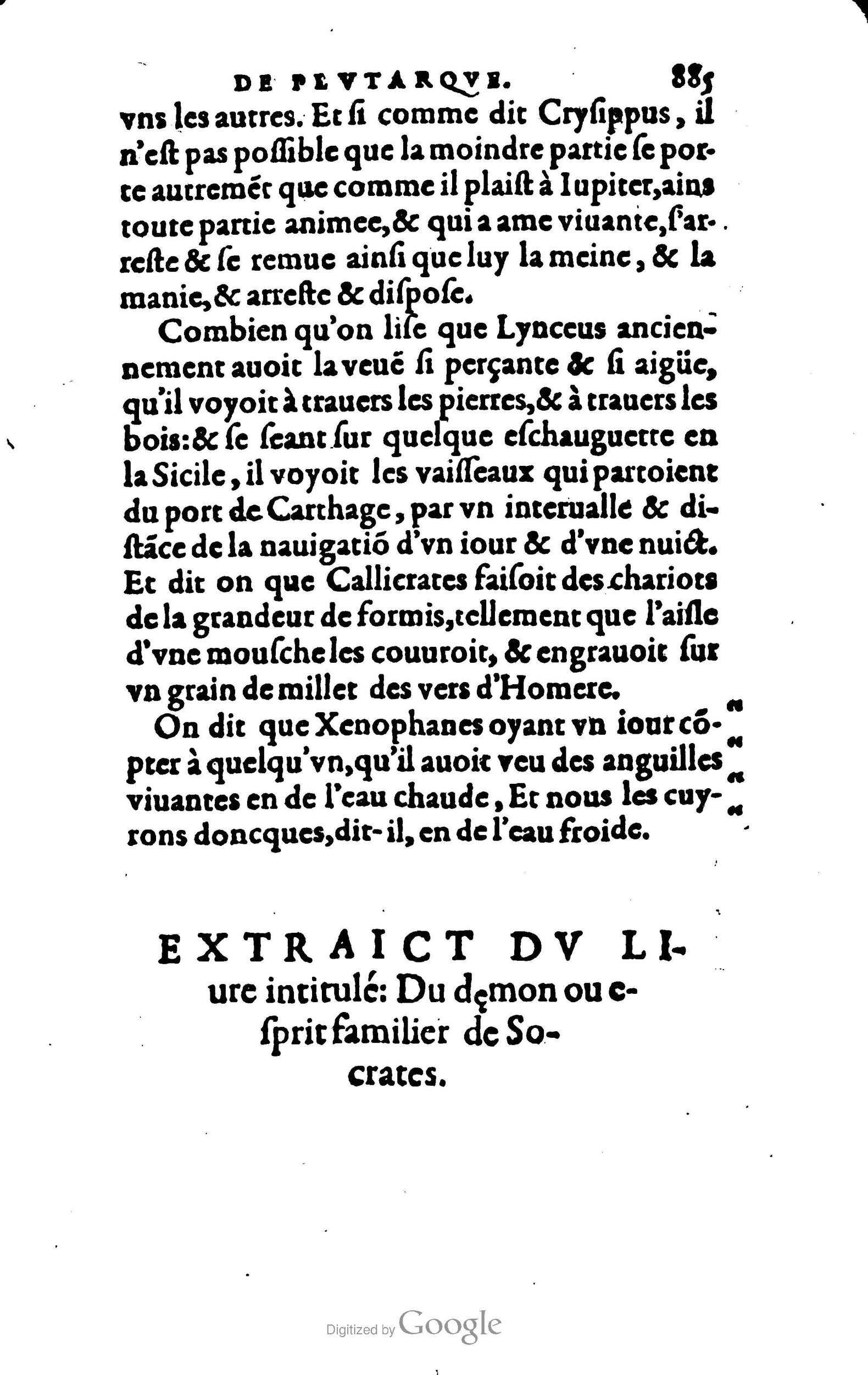 1578 - Jean Poupy - Trésor des morales de Plutarque - BSB Munich