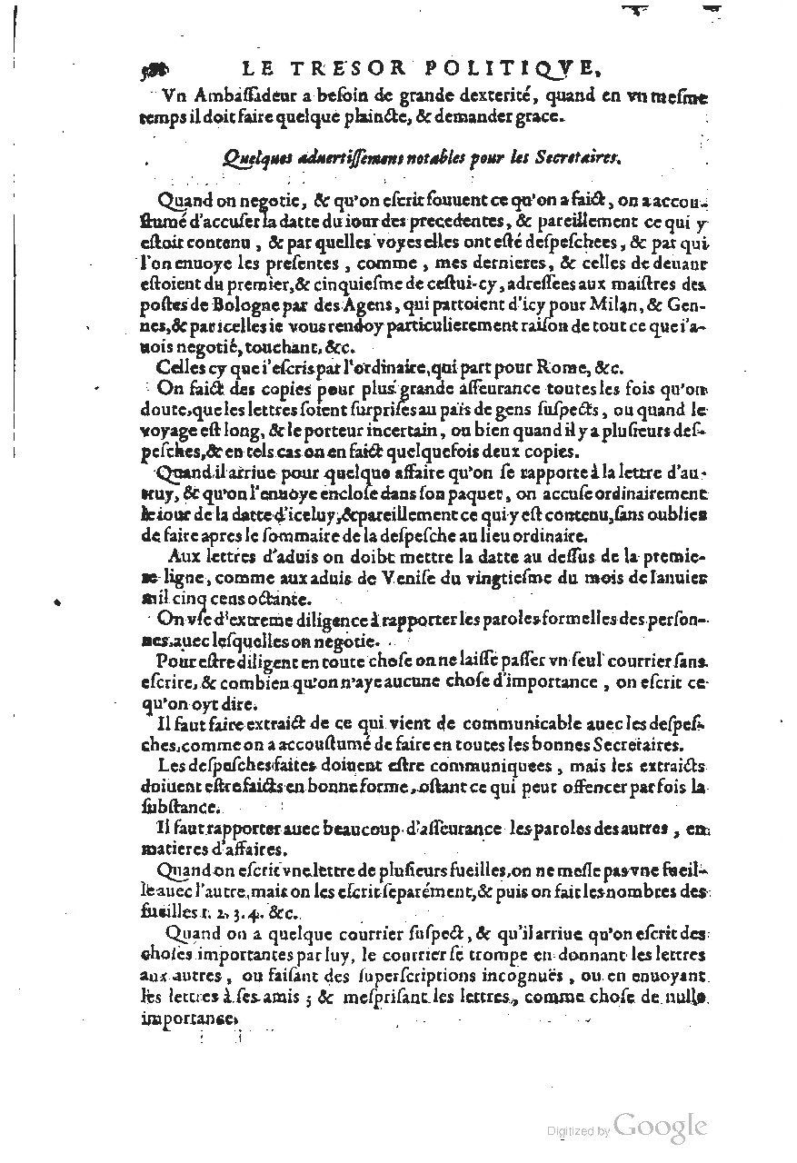 1611 - Pierre Chevalier - Trésor politique - UGent