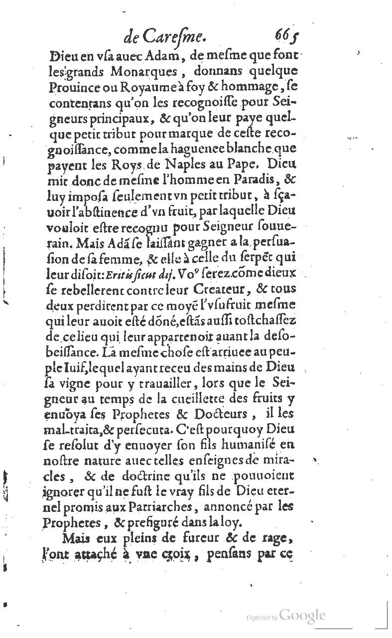 1607 - Nicolas Du Fossé - Trésor quadragésimal - T 01 - BM Lyon
