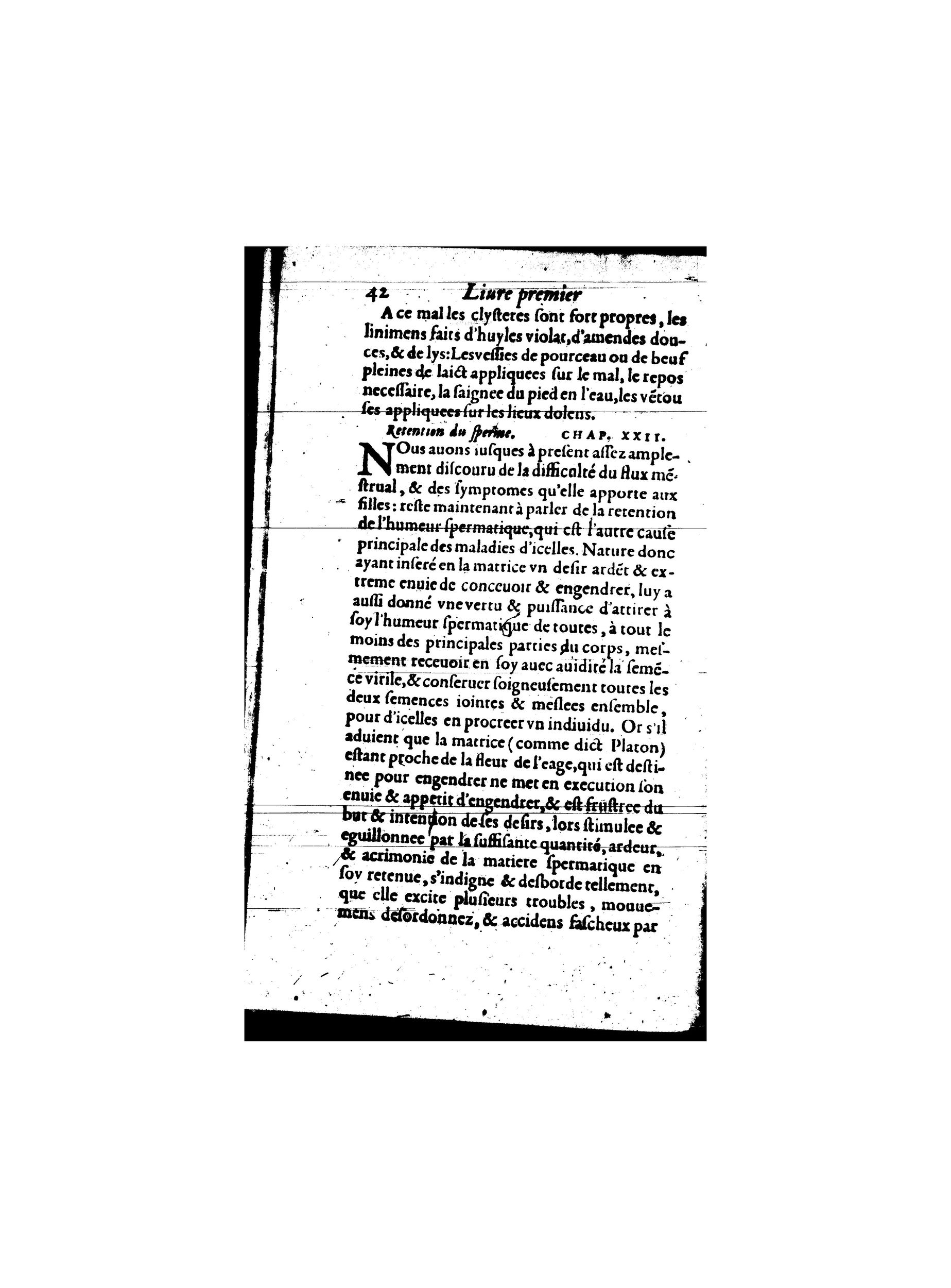 1587 - Jacques du Puis - Trésor des remèdes secrets pour les maladies des femmes - BnF