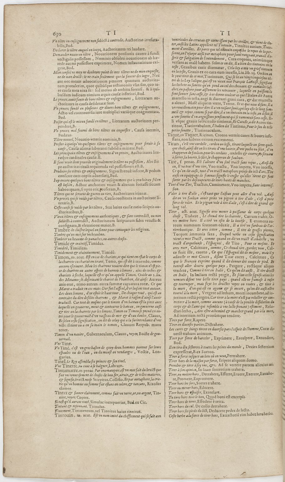 1606 - David Douceur - Trésor de la langue française - BnF