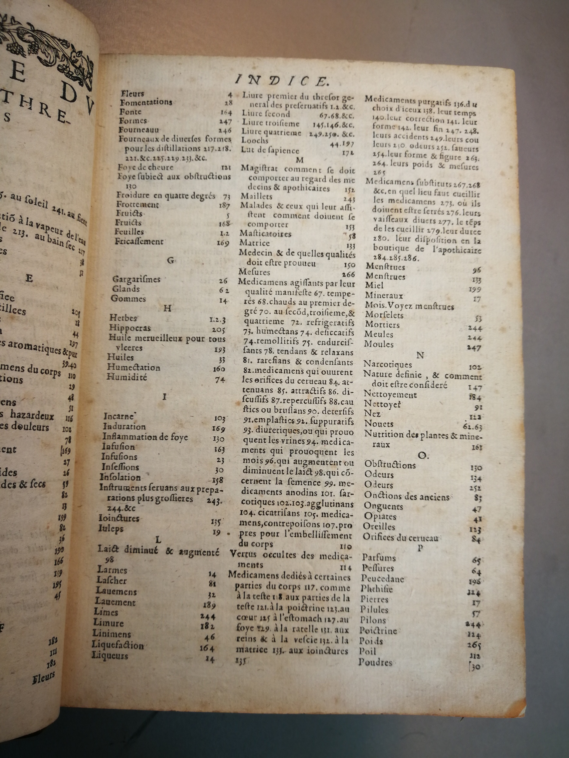 1609 - Étienne Gamonet - Grand dispensaire ou Trésor général et particulier des préservatifs - BM Marseille