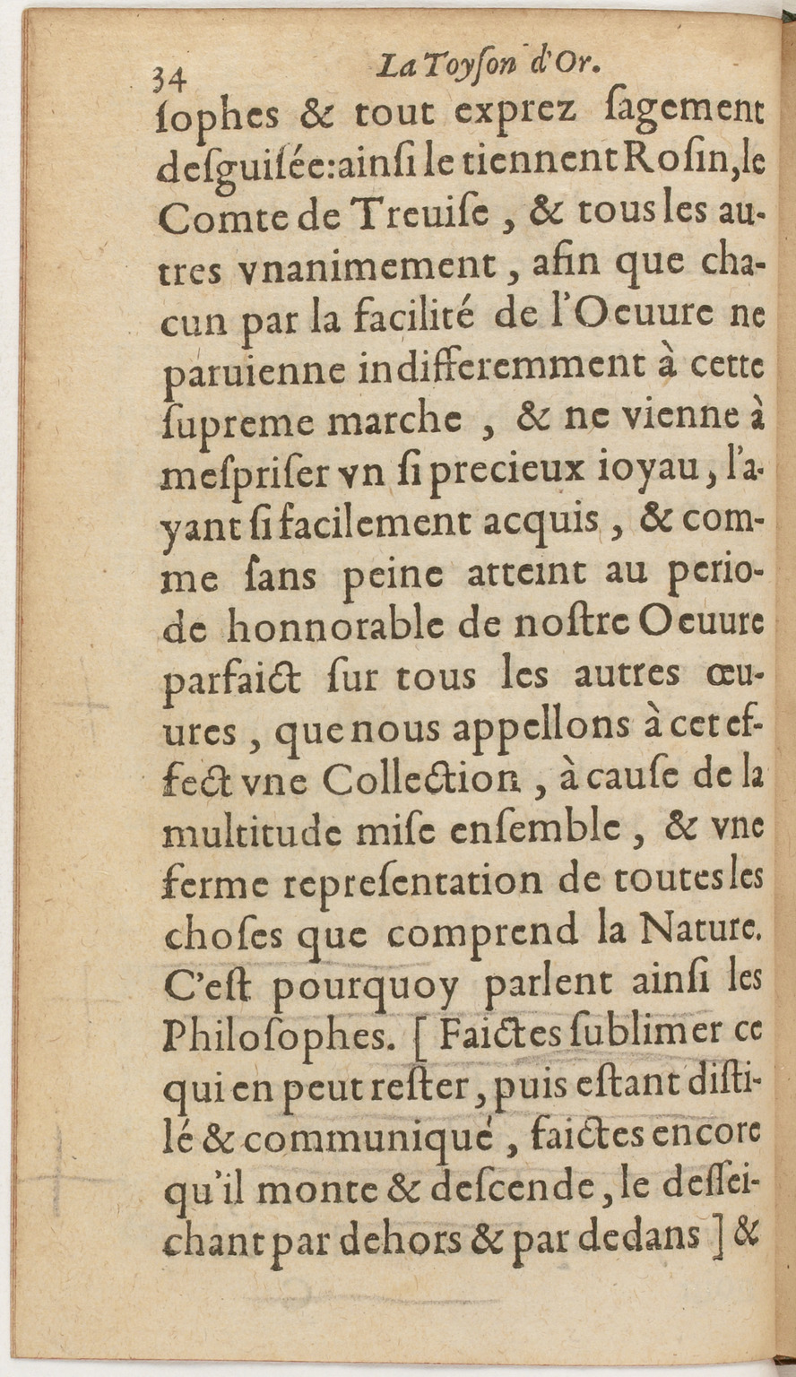 1612 - Charles Sevestre - Toison d’or ou la fleur des Trésors - BnF