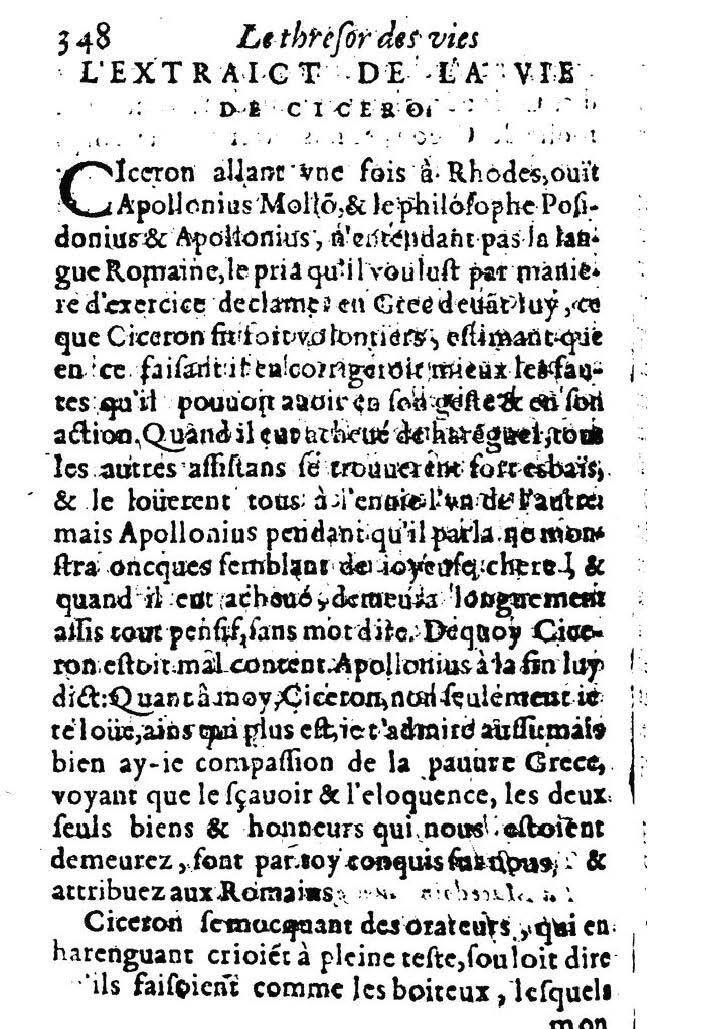 1611 - Pierre Rigaud - Trésor des vies de Plutarque - BM Lyon
