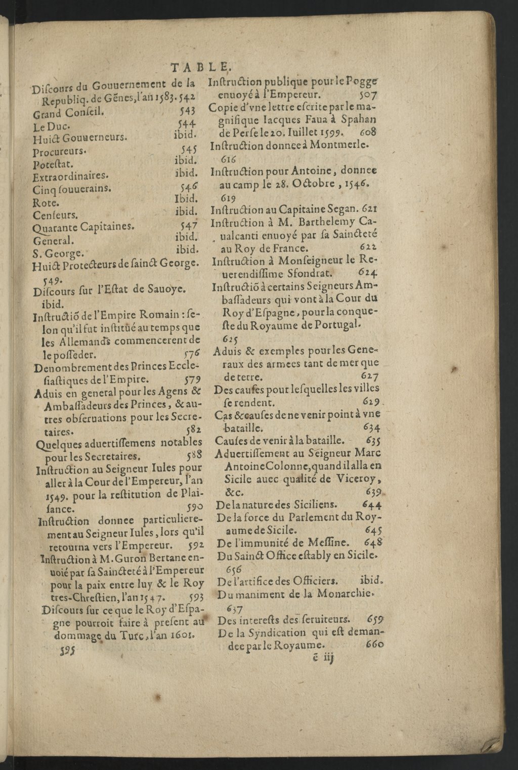 1611 - Pierre Chevalier - Trésor politique - BnF Tolbiac