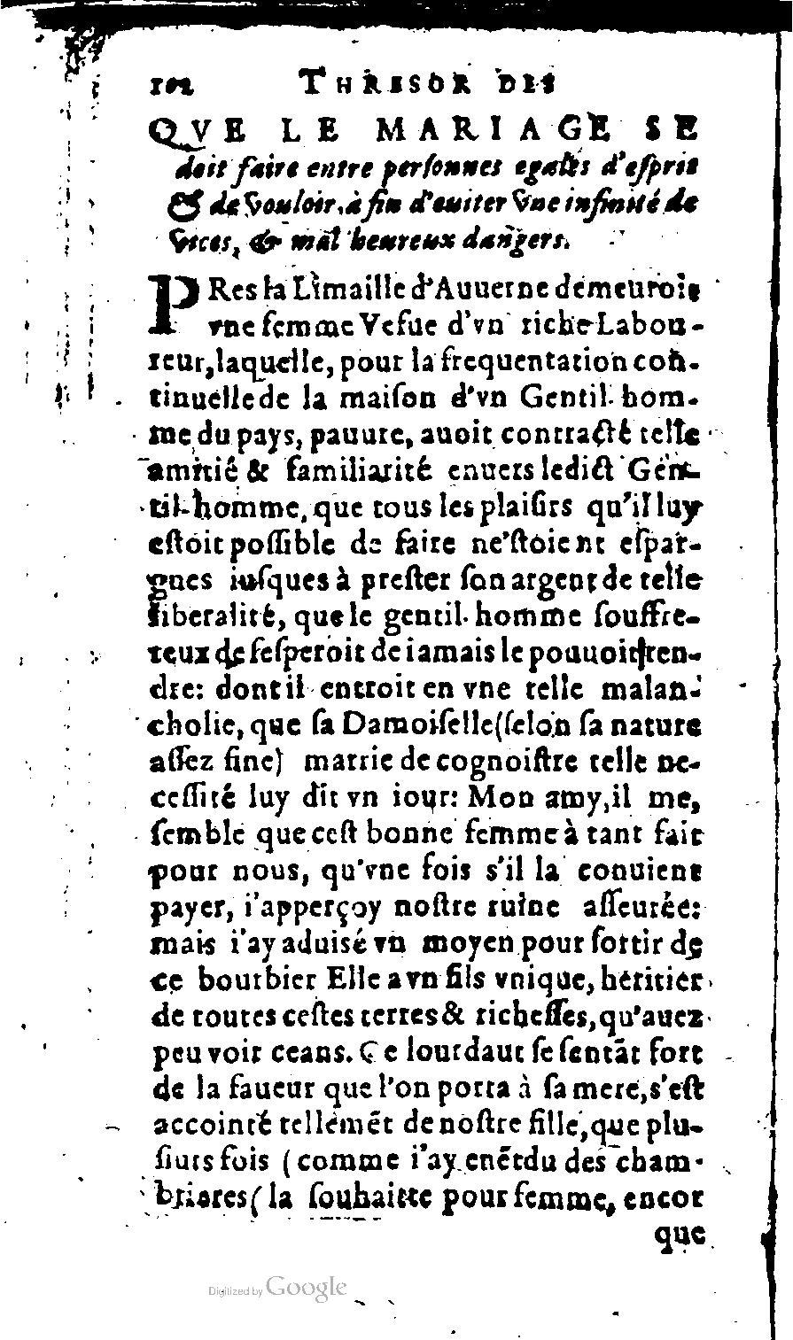 1616 - Balthazar Bellère - Trésor des récréations - NK ČR Prague 1616 - Balthazar Bellère - Trésor des récréations - NK ČR Prague