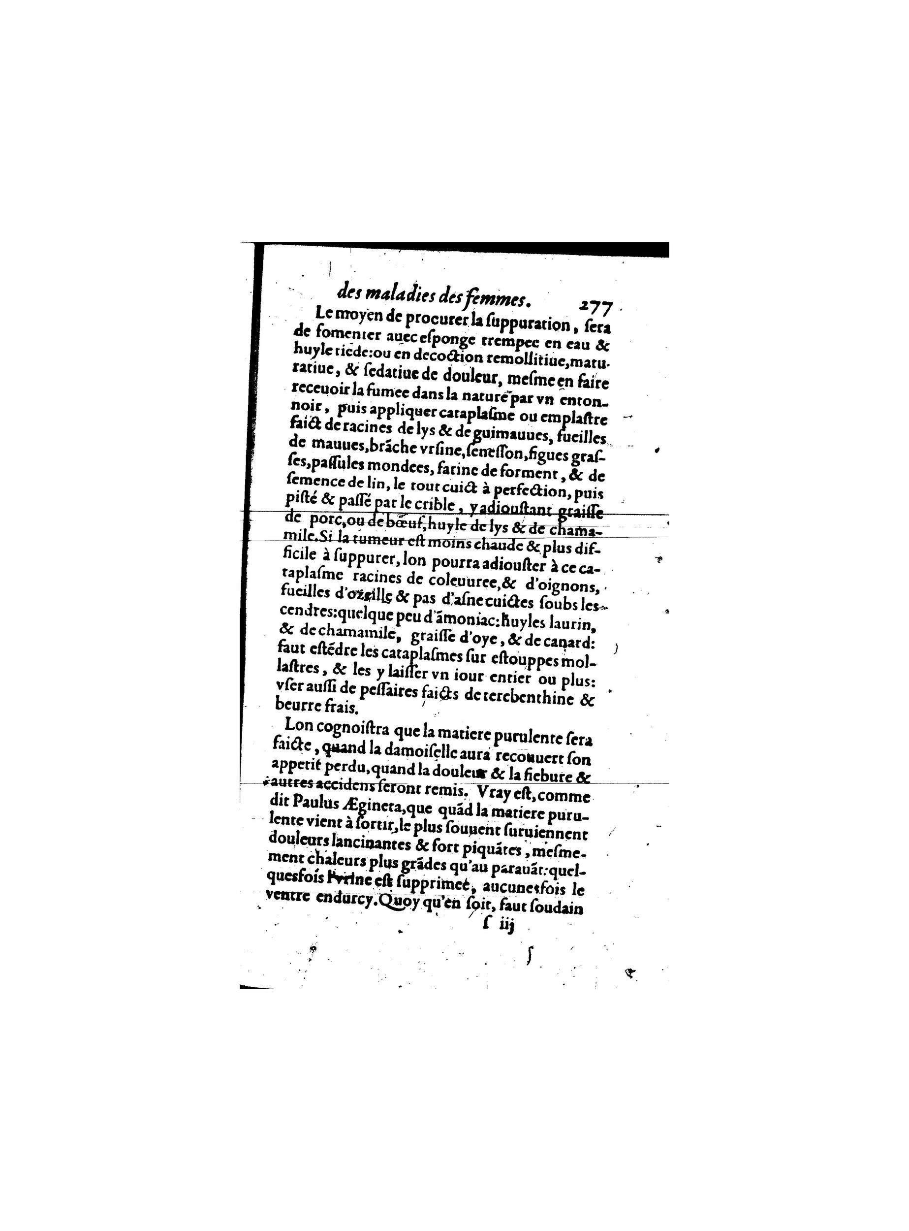 1587 - Jacques du Puis - Trésor des remèdes secrets pour les maladies des femmes - BnF 1587 - Jacques du Puis - Trésor des remèdes secrets pour les maladies des femmes - BnF