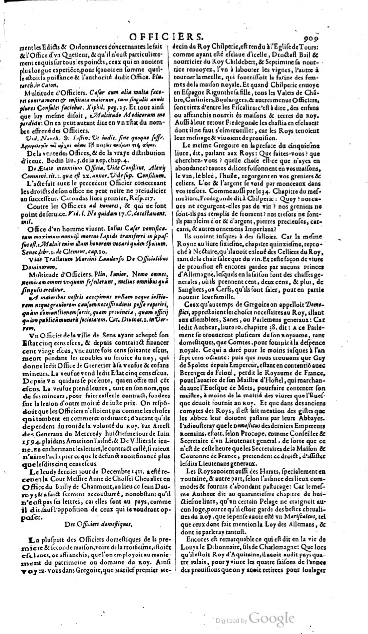 1629 - Veuve Nicolas Buon - Trésor du droit français (21754 T. 2) - BM Lyon