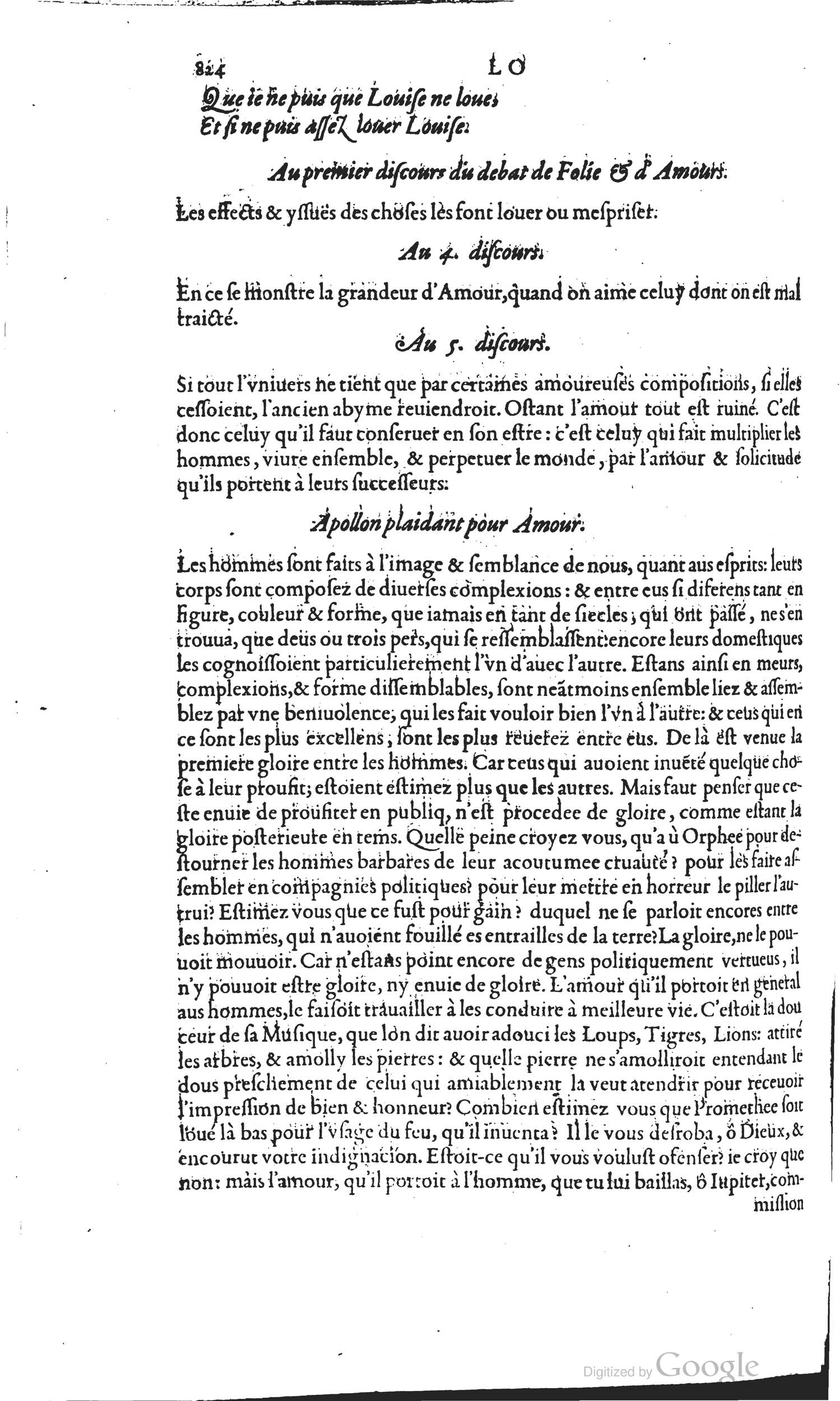 1585 - Barthélemy Honorat - Bibliothèques françaises - BSB Munich