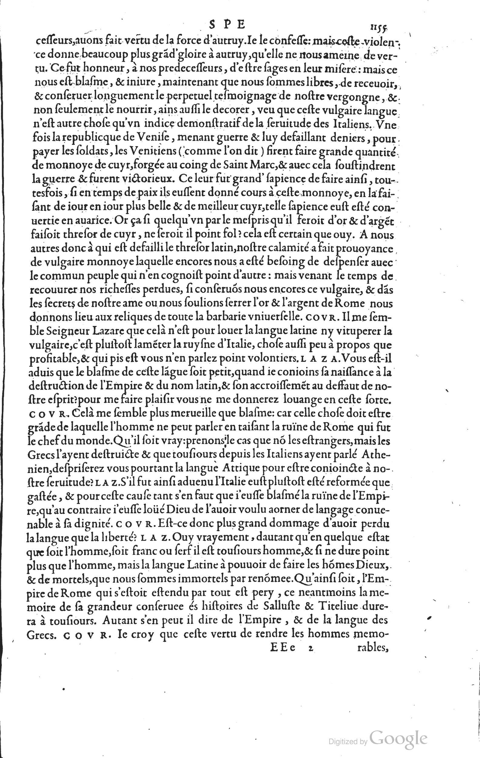 1585 - Barthélemy Honorat - Bibliothèques françaises - BSB Munich