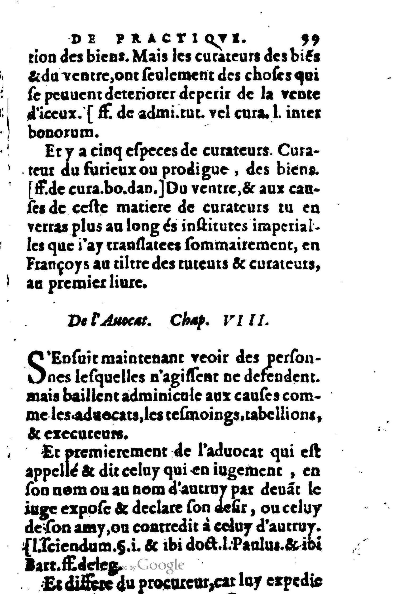 1605 - Pierre Rigaud - Trésor de pratique pour les juges - BM Lyon 1605 - Pierre Rigaud - Trésor de pratique pour les juges - BM Lyon