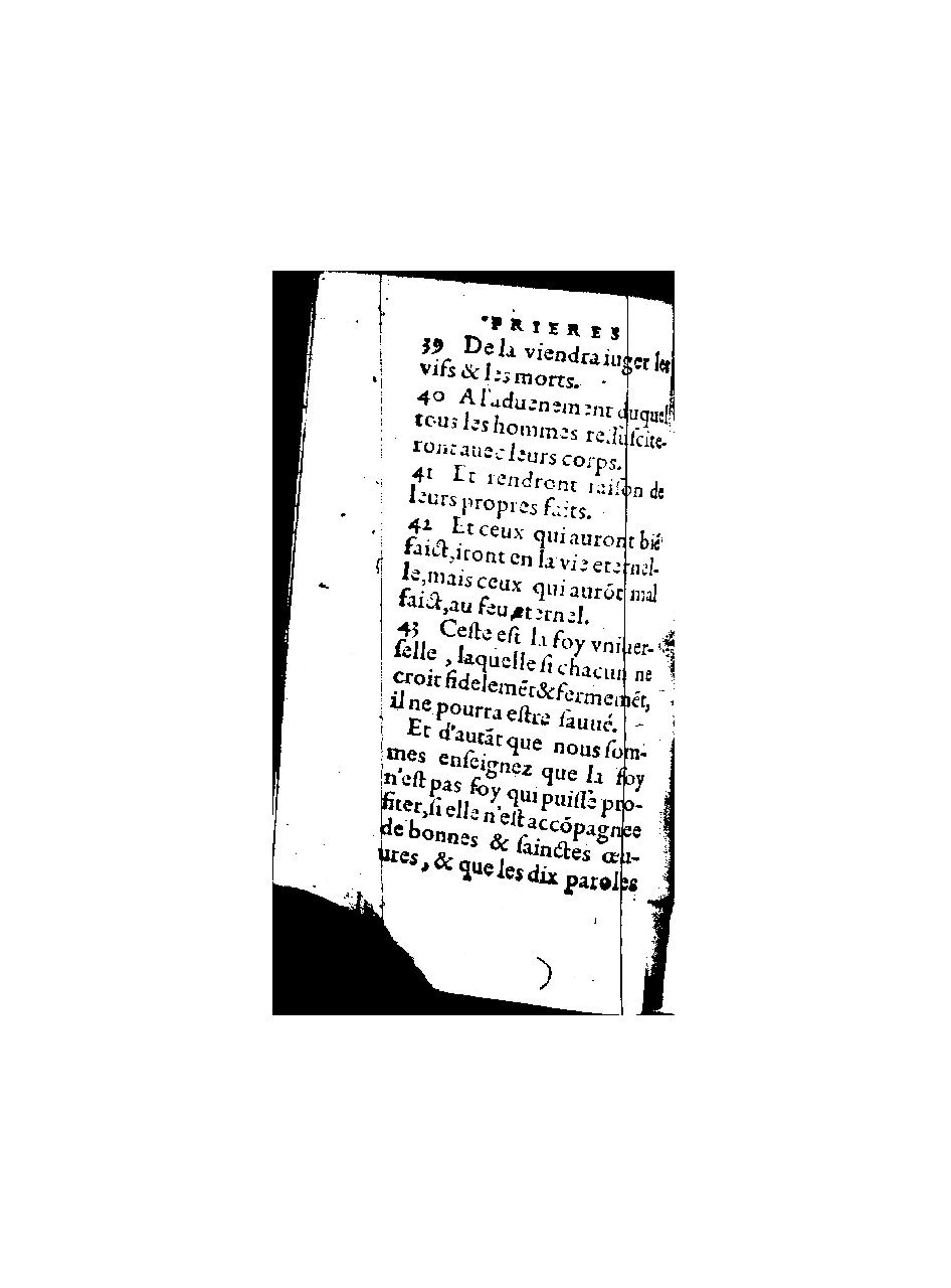 1596 - Guillaume Auvray - Trésor des prières, oraisons et instructions chrétiennes - BnF