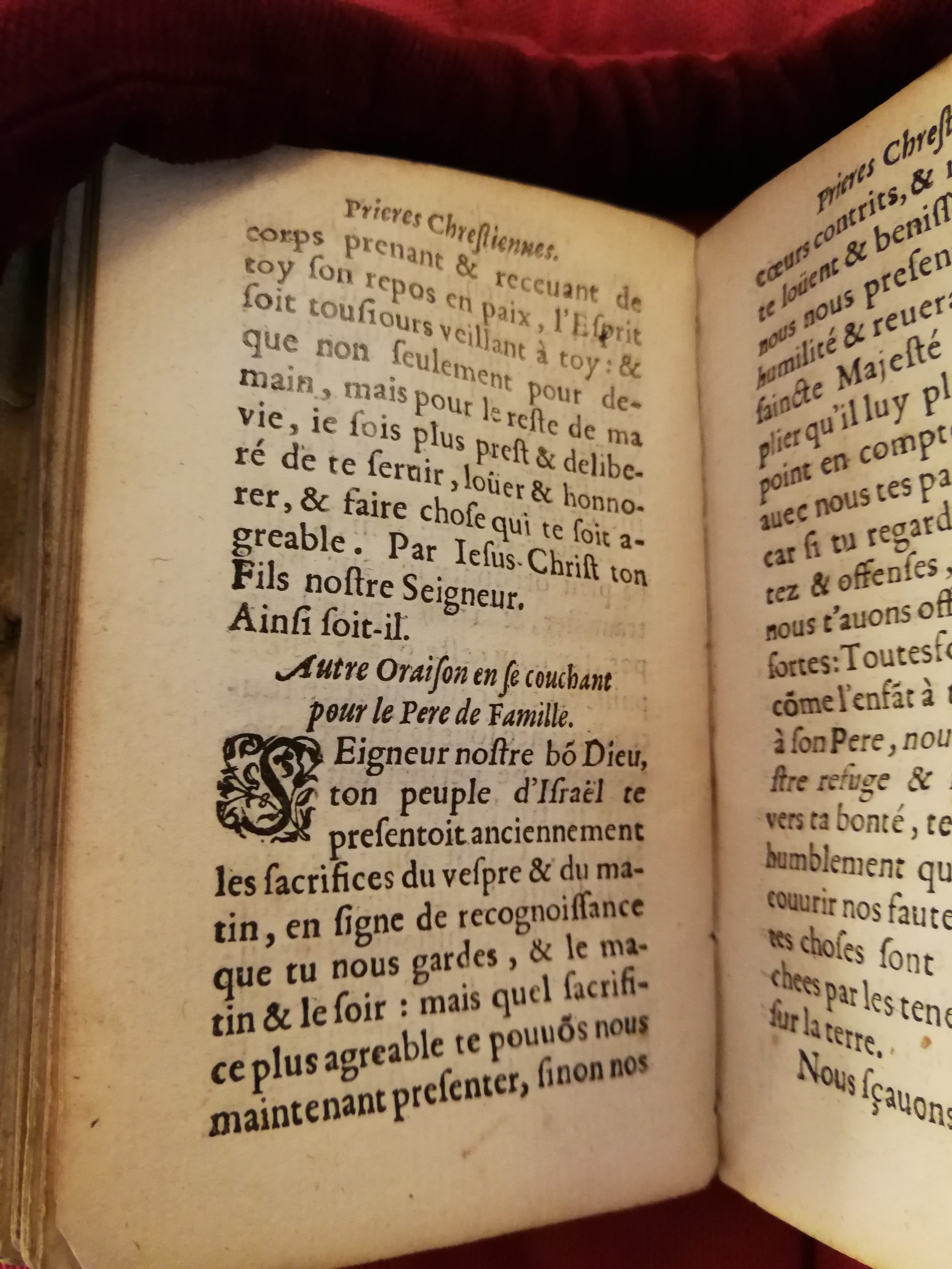 1598 - Barthélemy Macé - Trésor des prières, oraisons et instructions chrétiennes - Bibliothèque Sainte-Geneviève