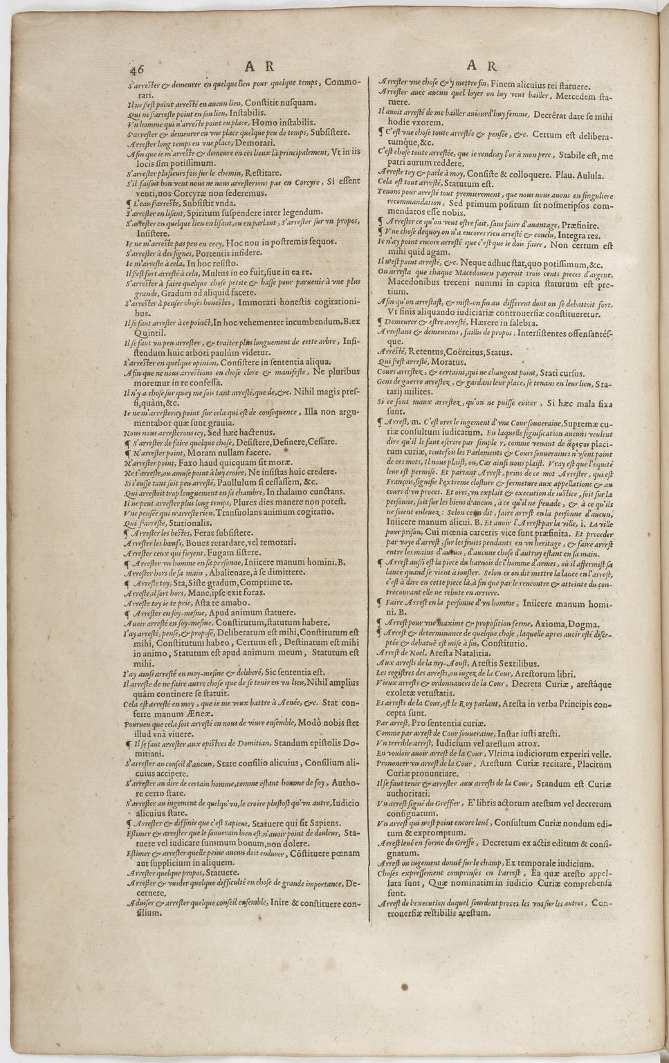 1606 - David Douceur - Trésor de la langue française - BnF