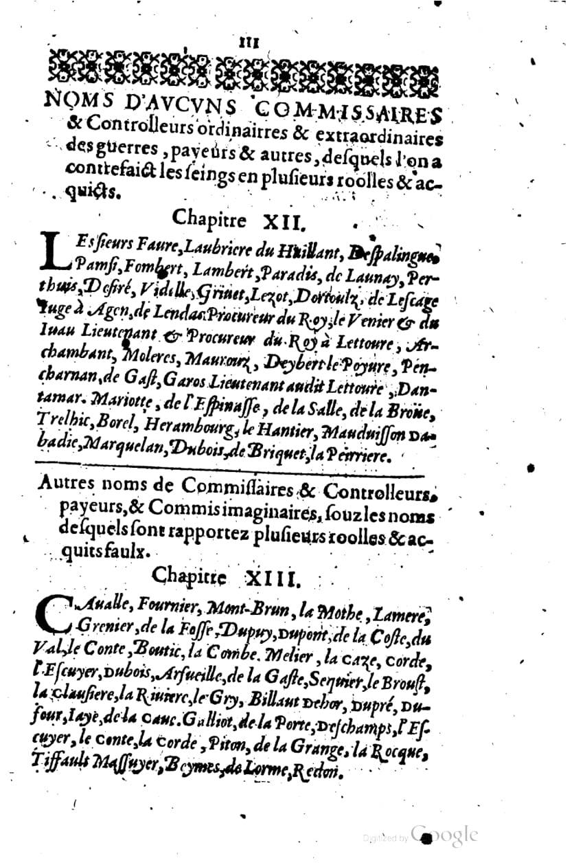 1615 - s.n. 1 - Trésor des trésors de France - BM Lyon 1615 - s.n. 1 - Trésor des trésors de France - BM Lyon