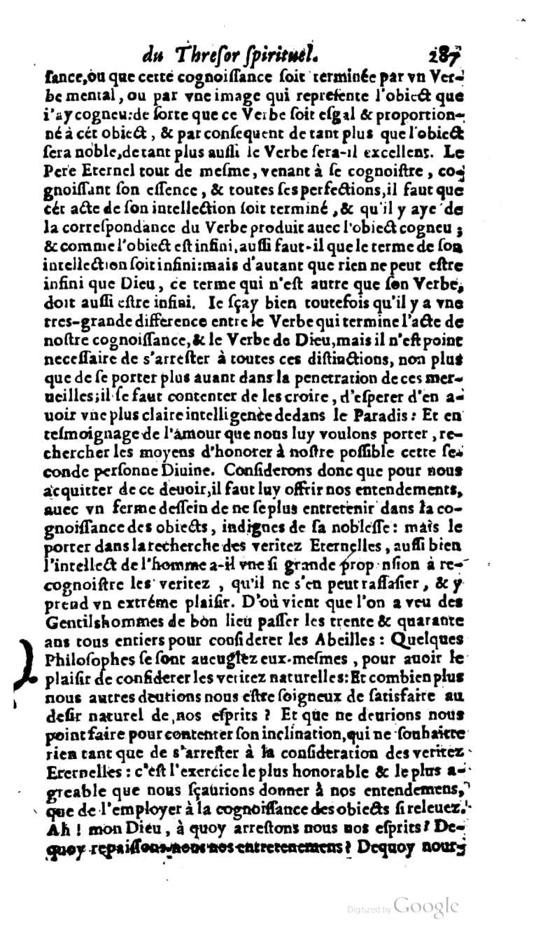 1637 - s.n. - Trésor spirituel des âmes religieuses - BM Lyon