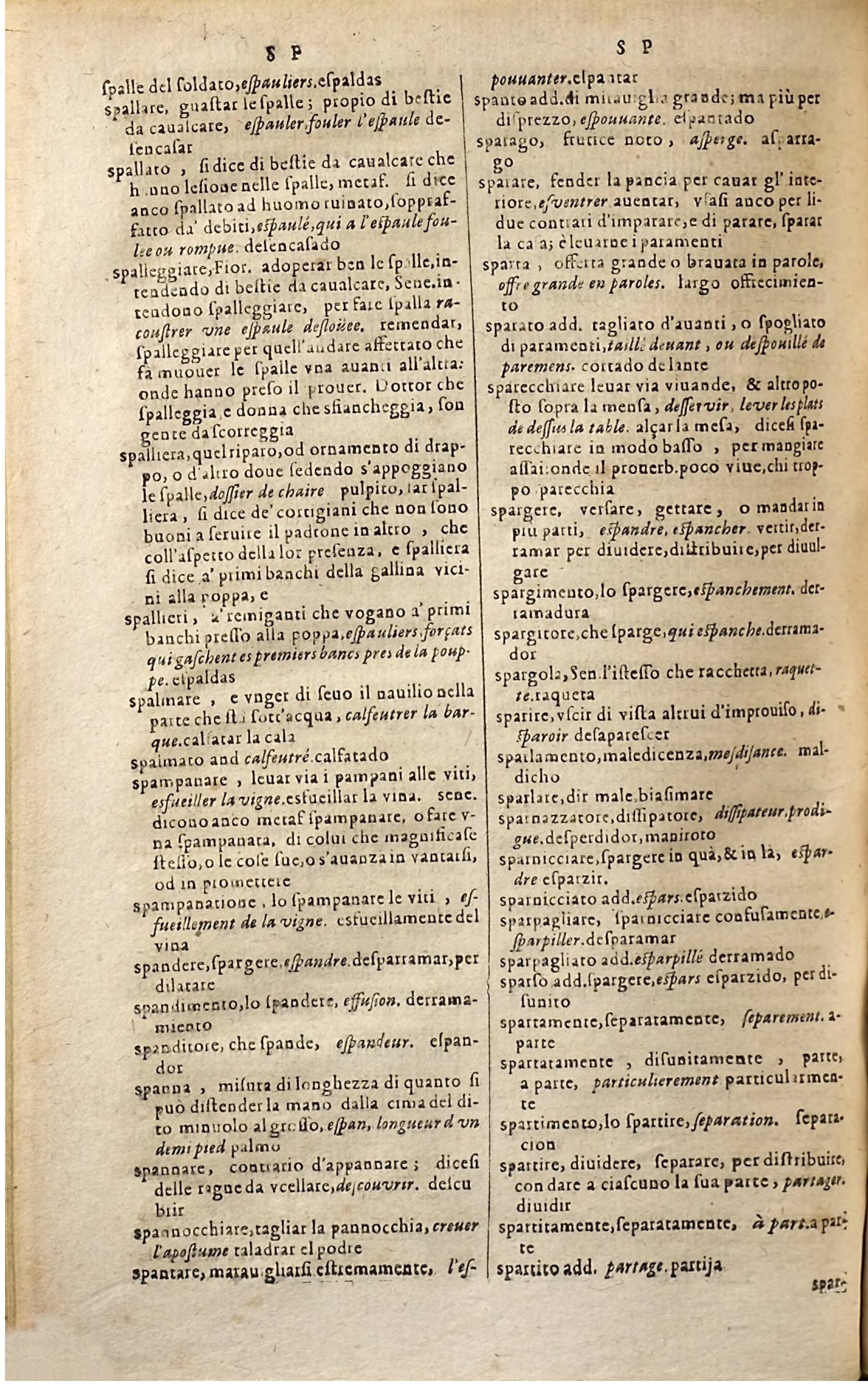 1627 - Jacques Crespin - Trésor des trois langues (Troisième partie) - Regensburg