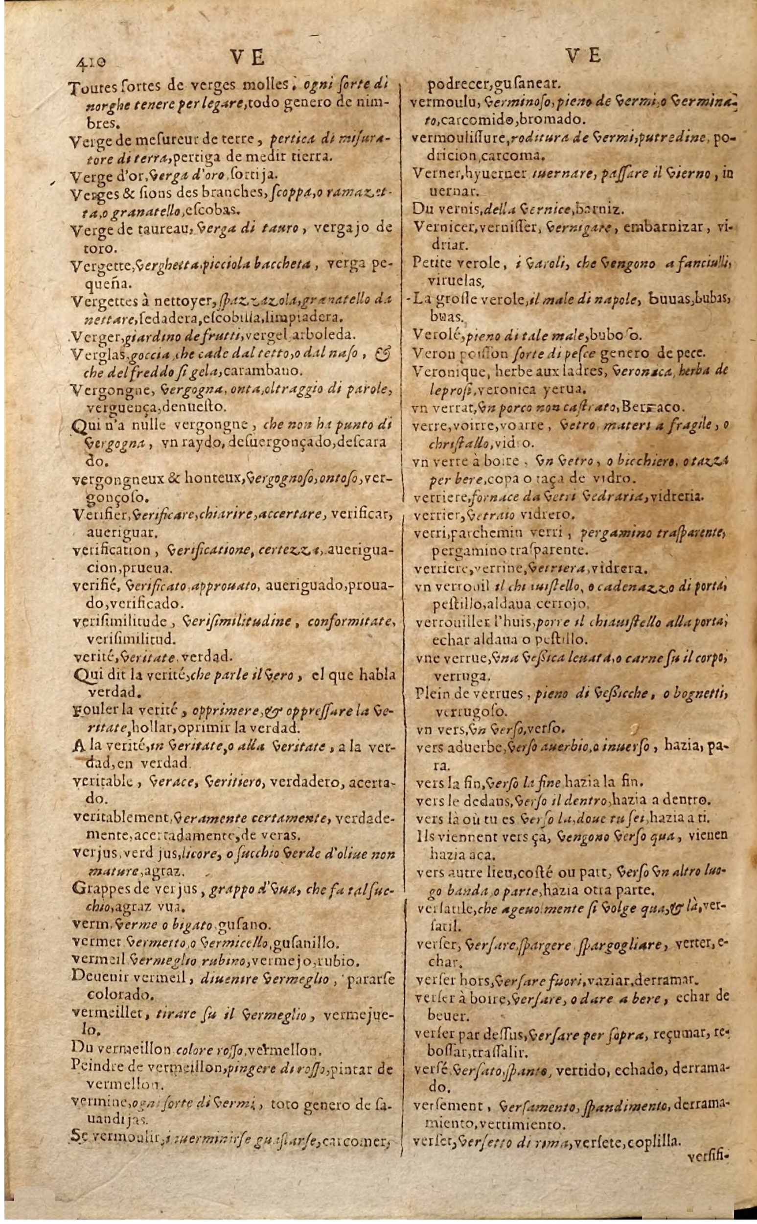 1627 - Jacques Crespin - Trésor des trois langues (Seconde partie) - Regensburg