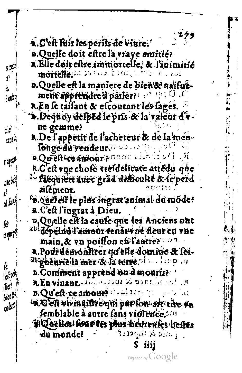1582 - Nicolas Bonfons - Trésor des sentences dorées - BM Lyon