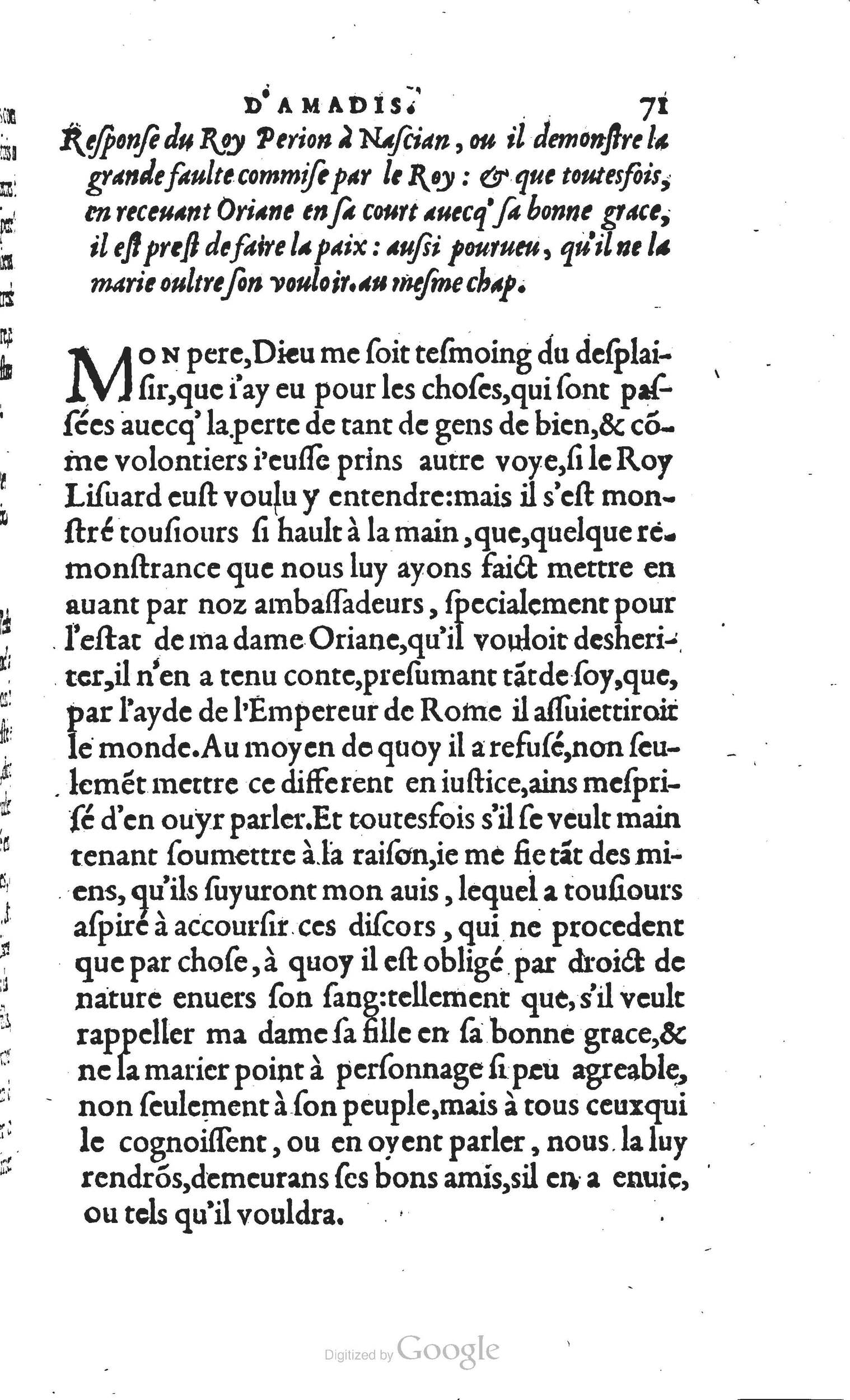 1560 - Vincent Sertenas et Gilles Robinot - Trésor des Amadis - British Library