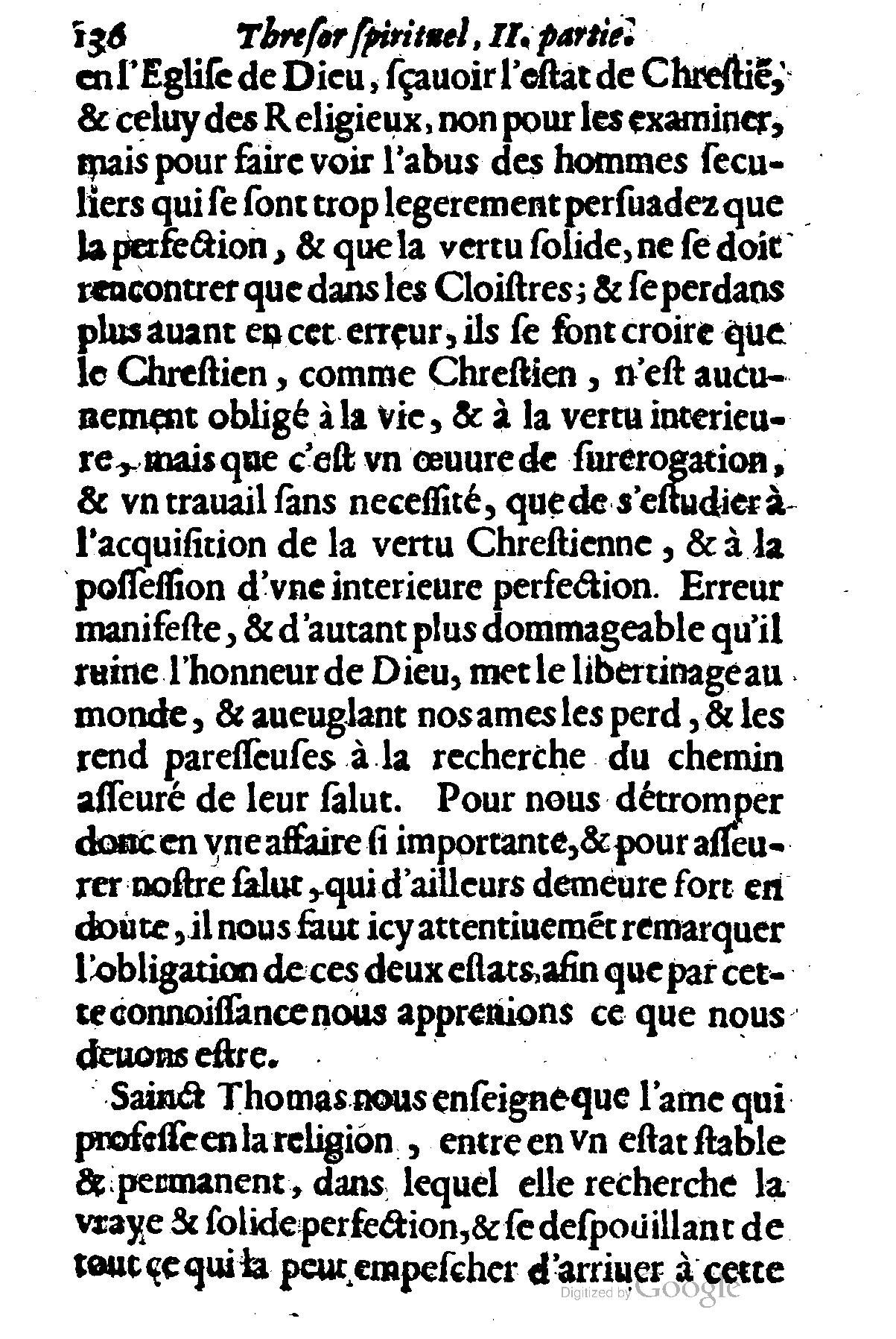1635 - Sébastien Huré - Trésor spirituel contenant les obligations - BM Lyon