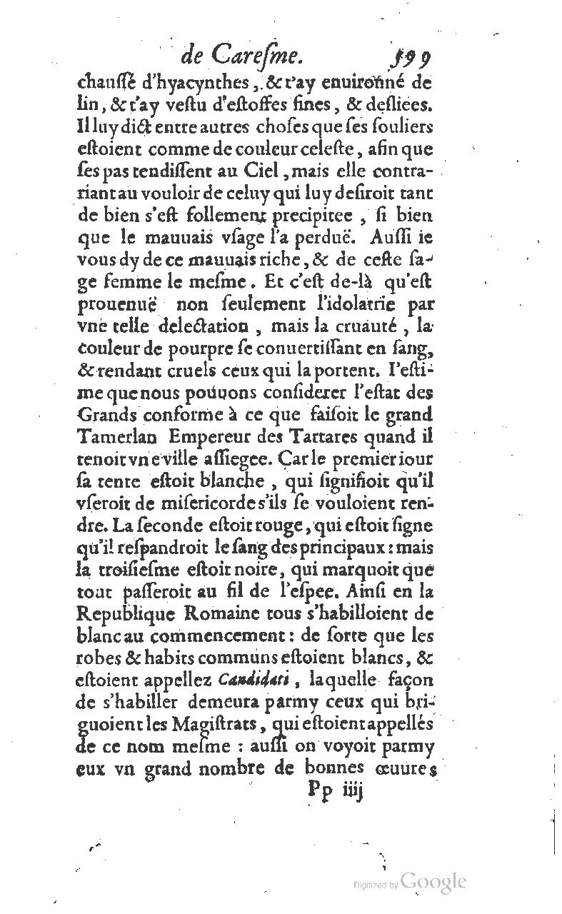 1607 - Nicolas Du Fossé - Trésor quadragésimal - T 01 - BM Lyon