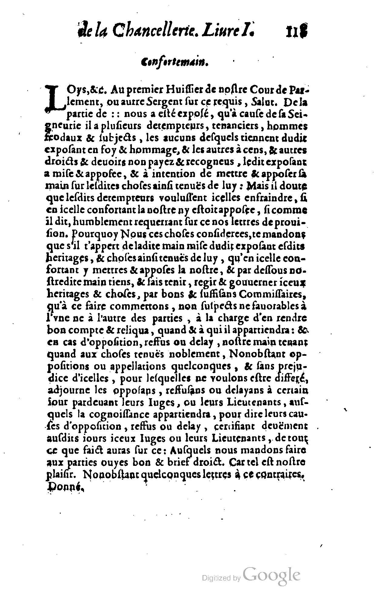 1614 - Jean Richer - Trésor du nouveau style et protocole de la chancellerie de France - BSB Munich