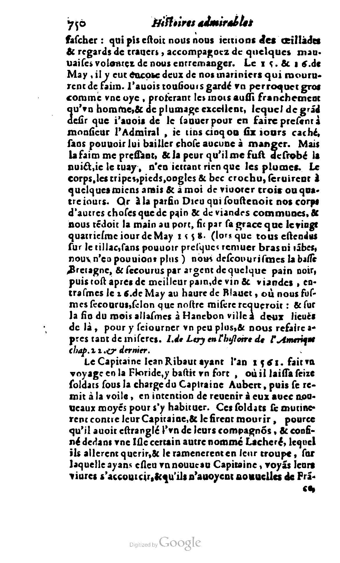 1620 - Samuel Crespin - Trésor d’histoires admirables et mémorables - BCU Lausanne
